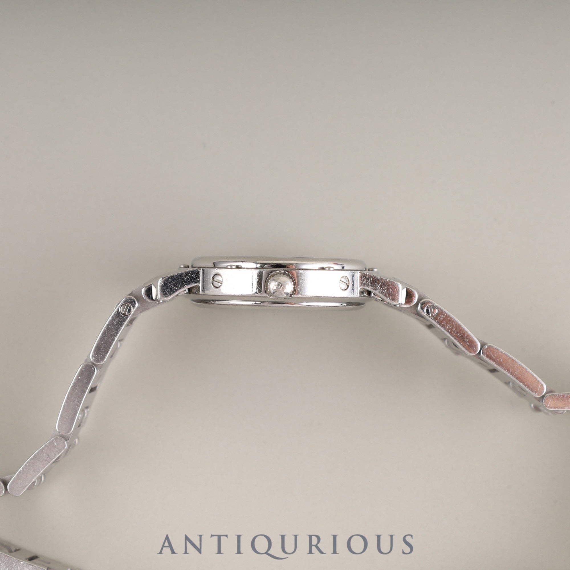 Hermes Clipper CL4.210 Quartz SS SS White Arabic Dial Overhauled