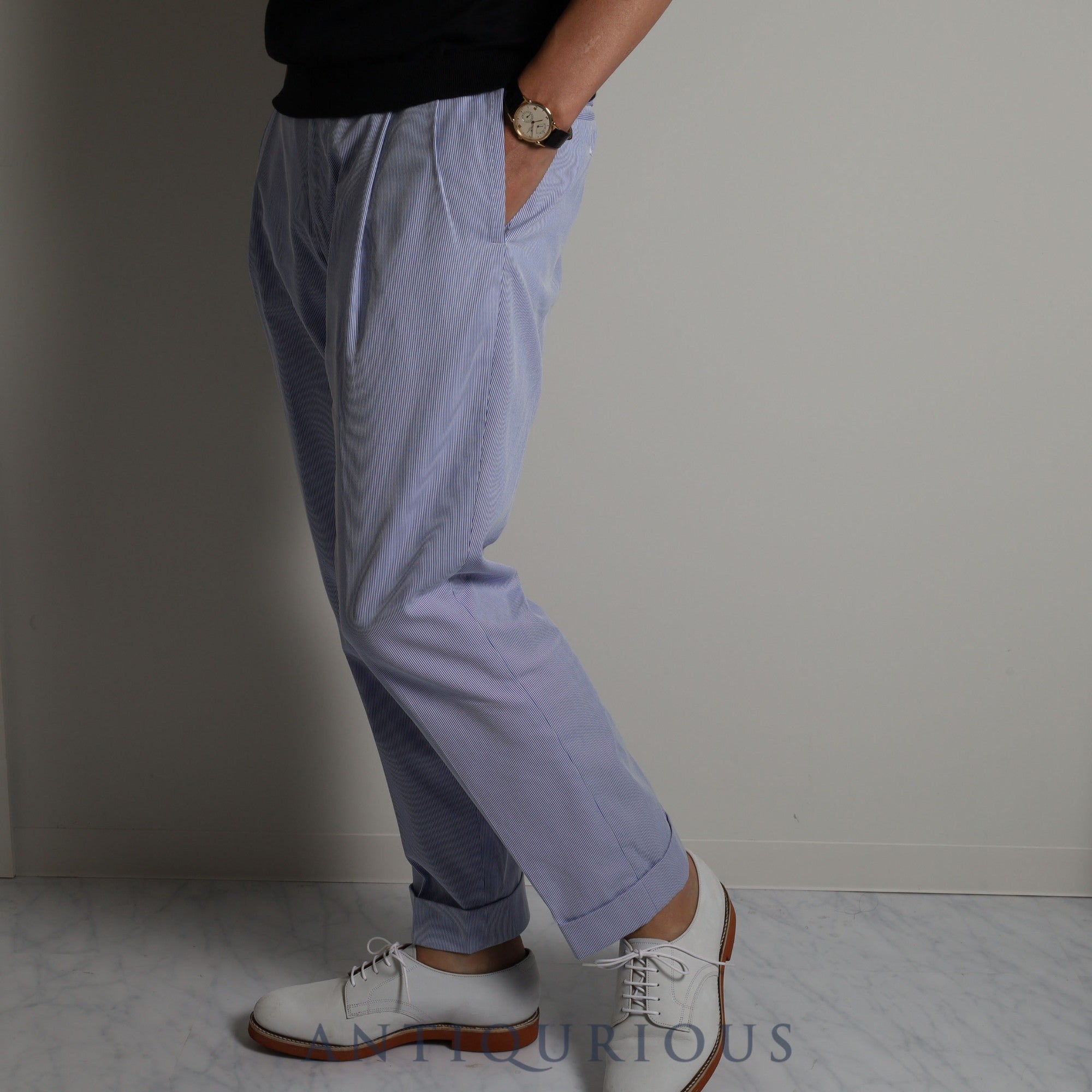 Vacheron Constantin Tour de Ile 48100/000R-3 Automatic Caliber 1190 750PG Leather Strap with Genuine Buckle (750PG) Ivory Dial Overhauled