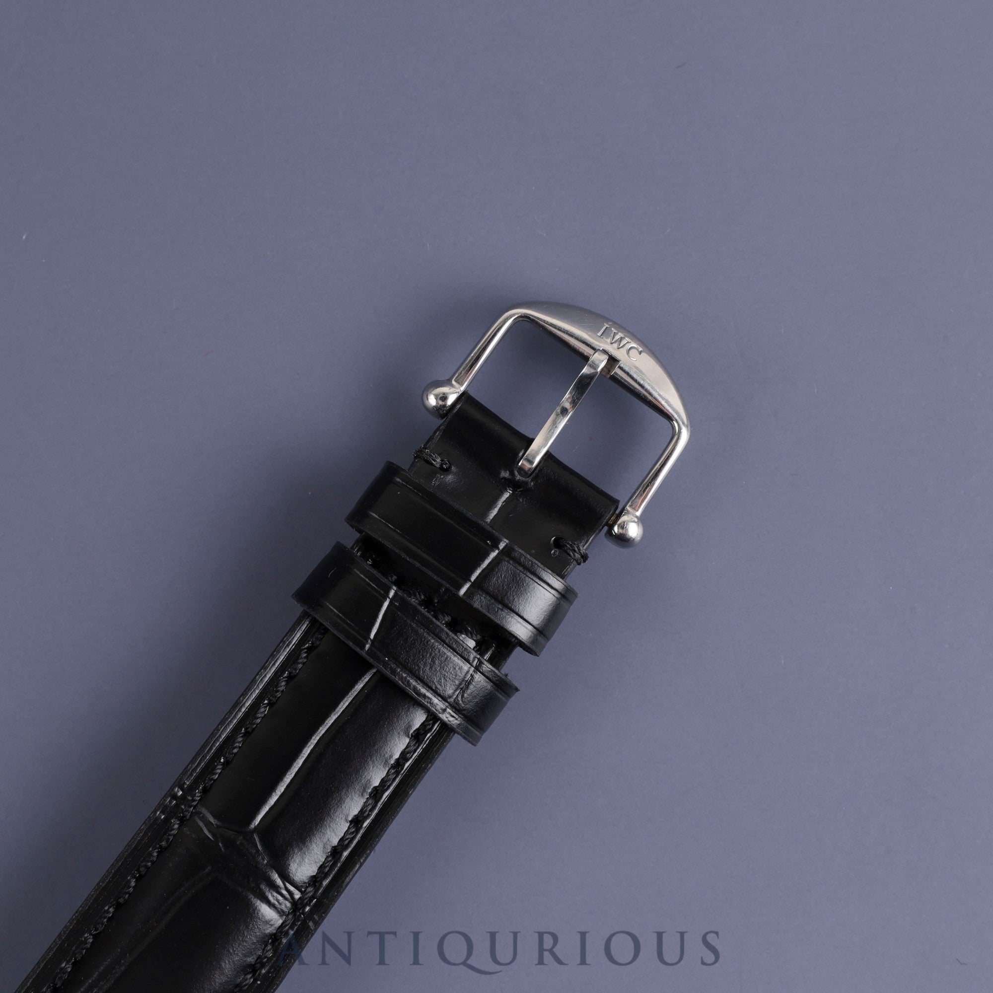 IWC Portofino 3513 Automatic Cal.37521 SS Leather Genuine Buckle (SS) White Dial Overhauled IWC