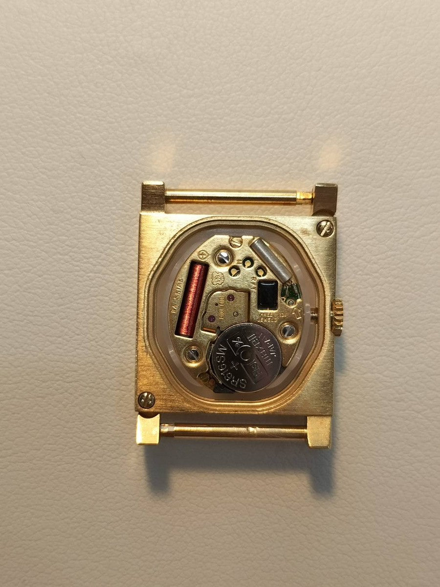 クリスチャンディオール ラ パリジェンヌ D60-159 クォーツ GP 純正革ベルト 純正尾錠(GP) ホワイト文字盤 オーバーホール済み