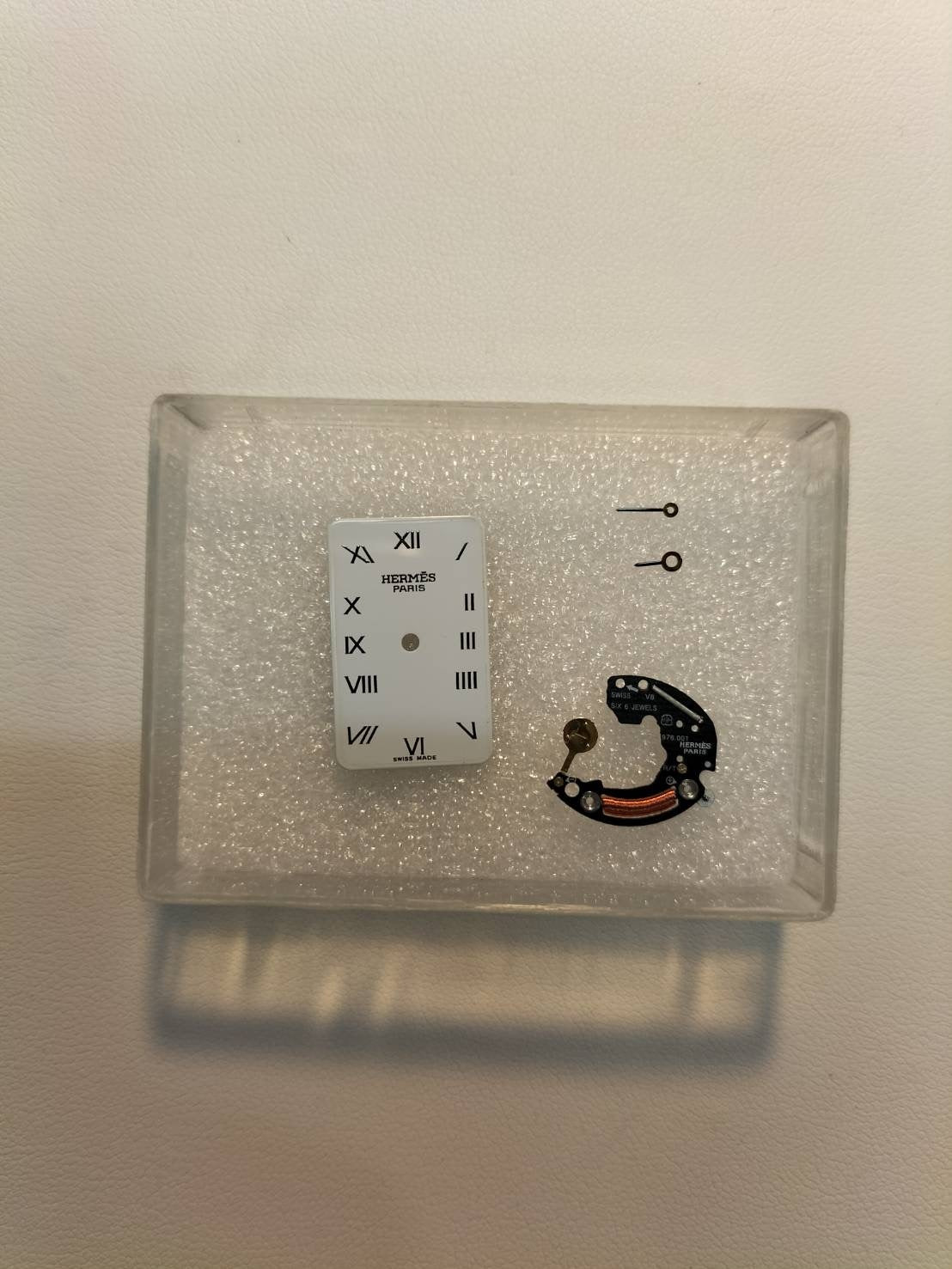 エルメス クロアジュール CR1.220 クォーツ Cal.976.001 SS/GP SS/GP ホワイト文字盤 オーバーホール済み