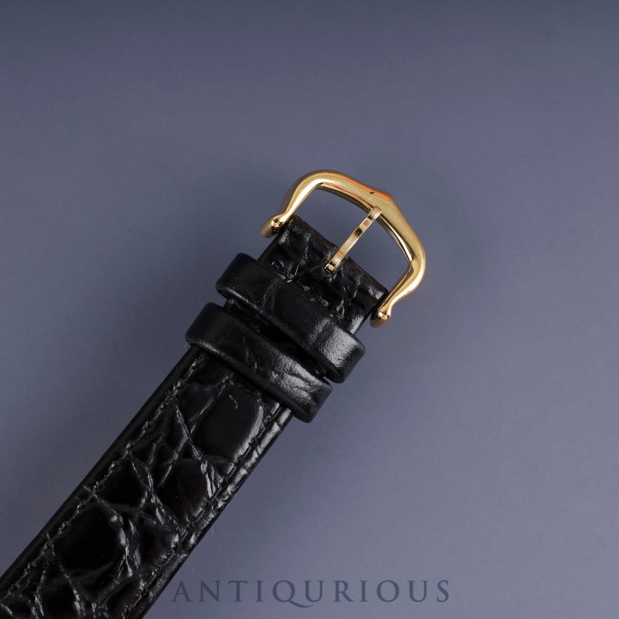 カルティエ マストタンク LM 590005 クォーツ Cal.90 SV925 革 純正尾錠(GP) アイボリーローマン文字盤 1982年頃~1995年頃 オーバーホール済み