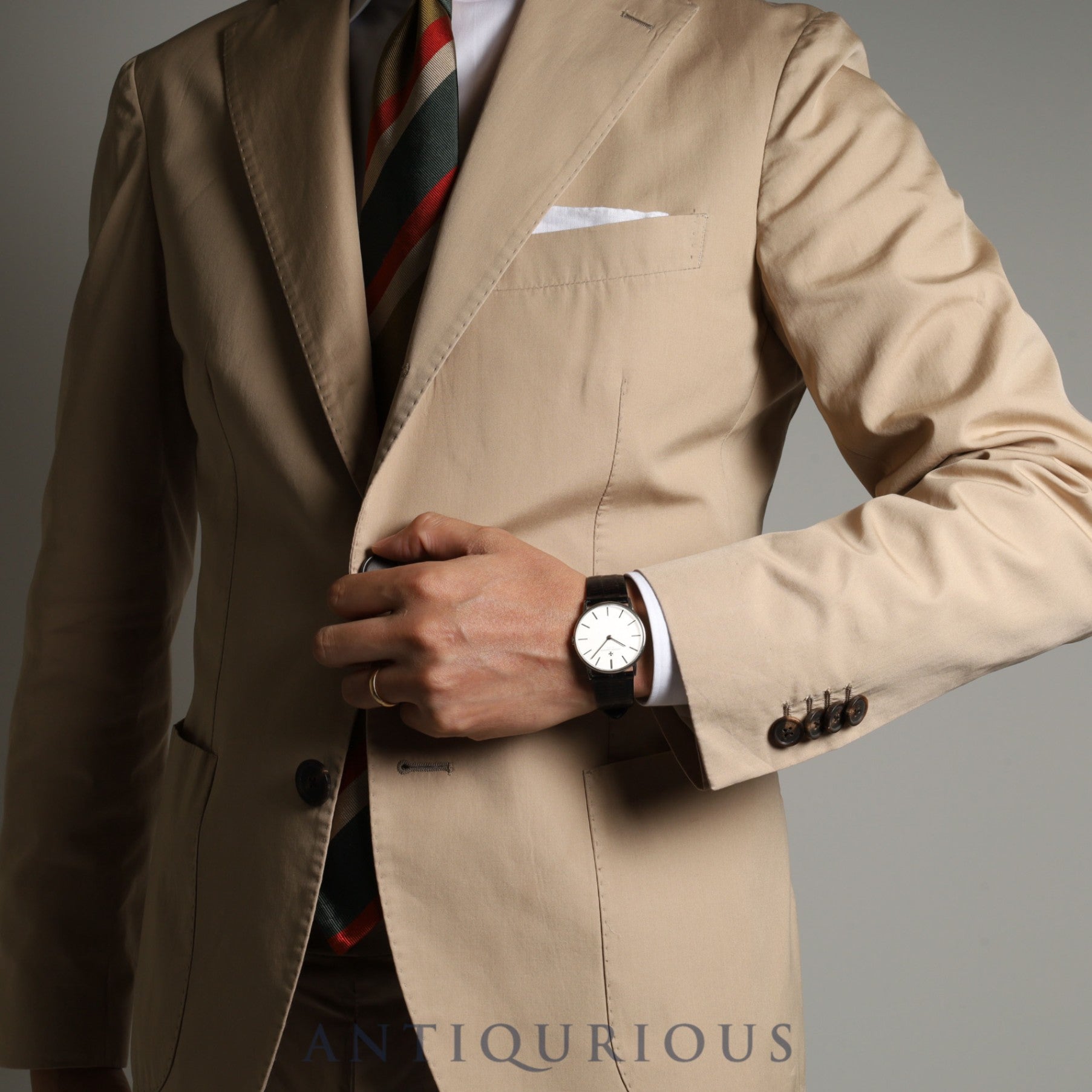 ヴァシュロン・コンスタンタン パトリモニー 2013 手巻き Cal.K1014 750 革 純正尾錠(750)シルバー文字盤 33.0mm オーバーホール済み