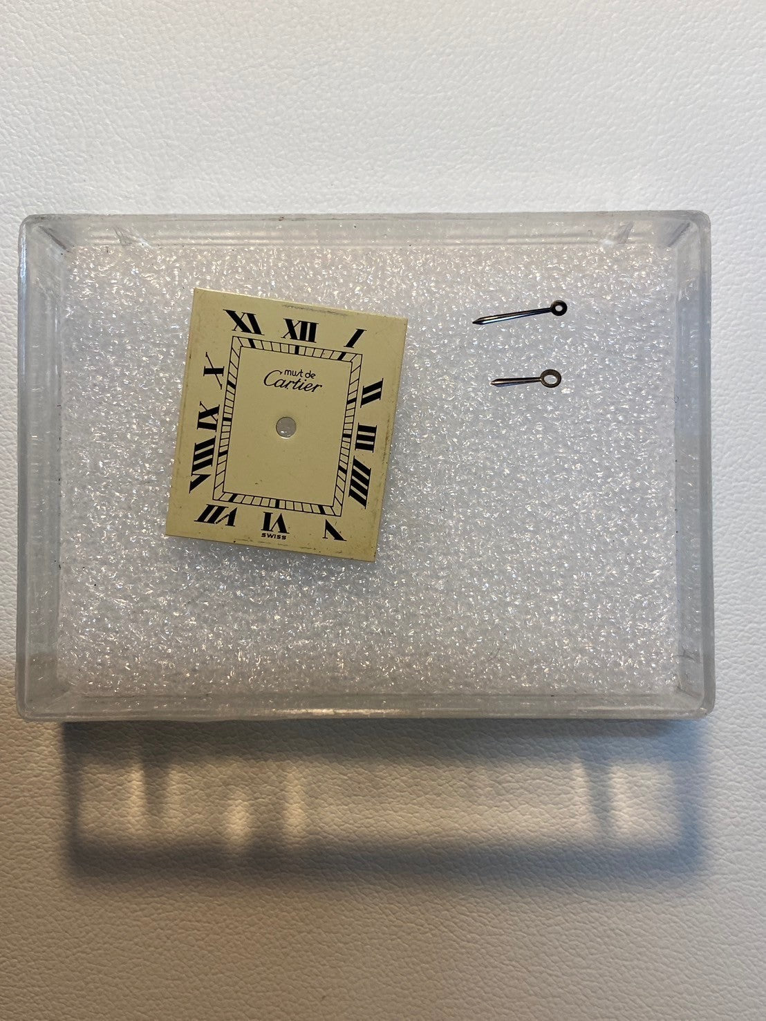 カルティエ マストタンク LM 手巻き Cal.78-1 SV925 純正Dバックル(GP)アイボリーローマン文字盤 保証書(1978年)オーバーホール済み
