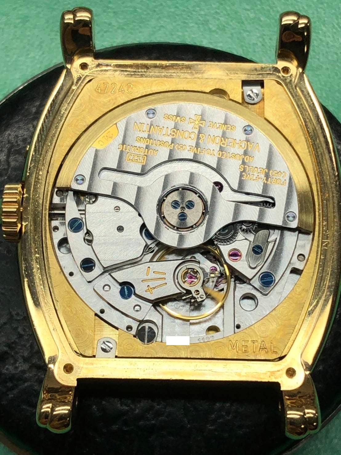 ヴァシュロン・コンスタンタン ジュビリー240 47240/000J 自動巻き Cal.1127 YG 純正革ベルト 純正尾錠(750)シルバー文字盤 箱