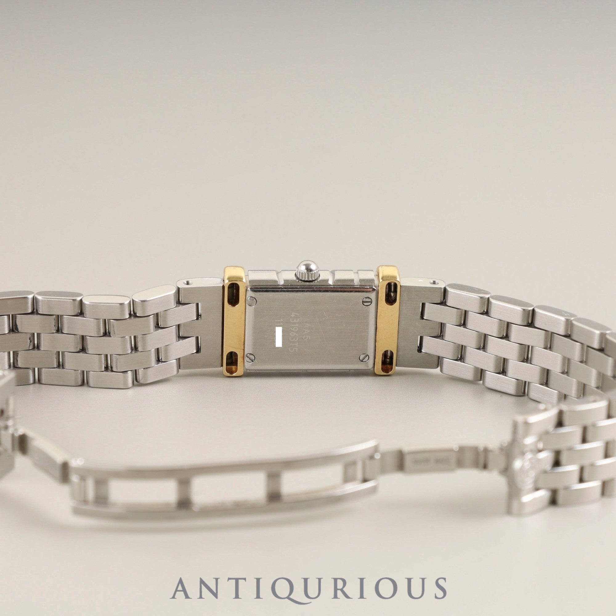 ヴァンクリーフ&アーペル ファサード 431963T5 クォーツ SS SS ホワイト文字盤 オーバーホール済み