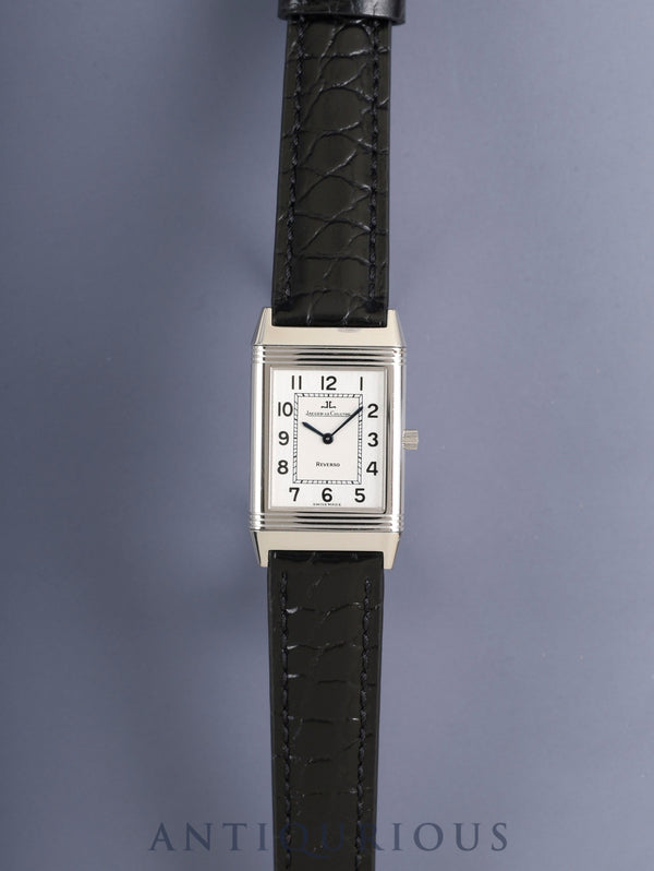 ジャガー・ルクルト レベルソ クラシック 250.8.86 手巻き Cal.846/1 SS 革 純正ピンバックル(SS)シルバーアラビア文字盤 オーバーホール済み