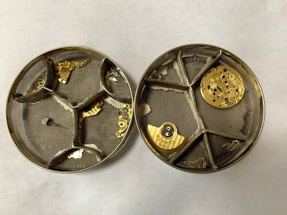 Hermès Cape Cod CC1.710 Automatic Watch, Stainless Steel Leather, Genuine Stainless Steel Buckle, Silver Arabic Dial, Overhauled