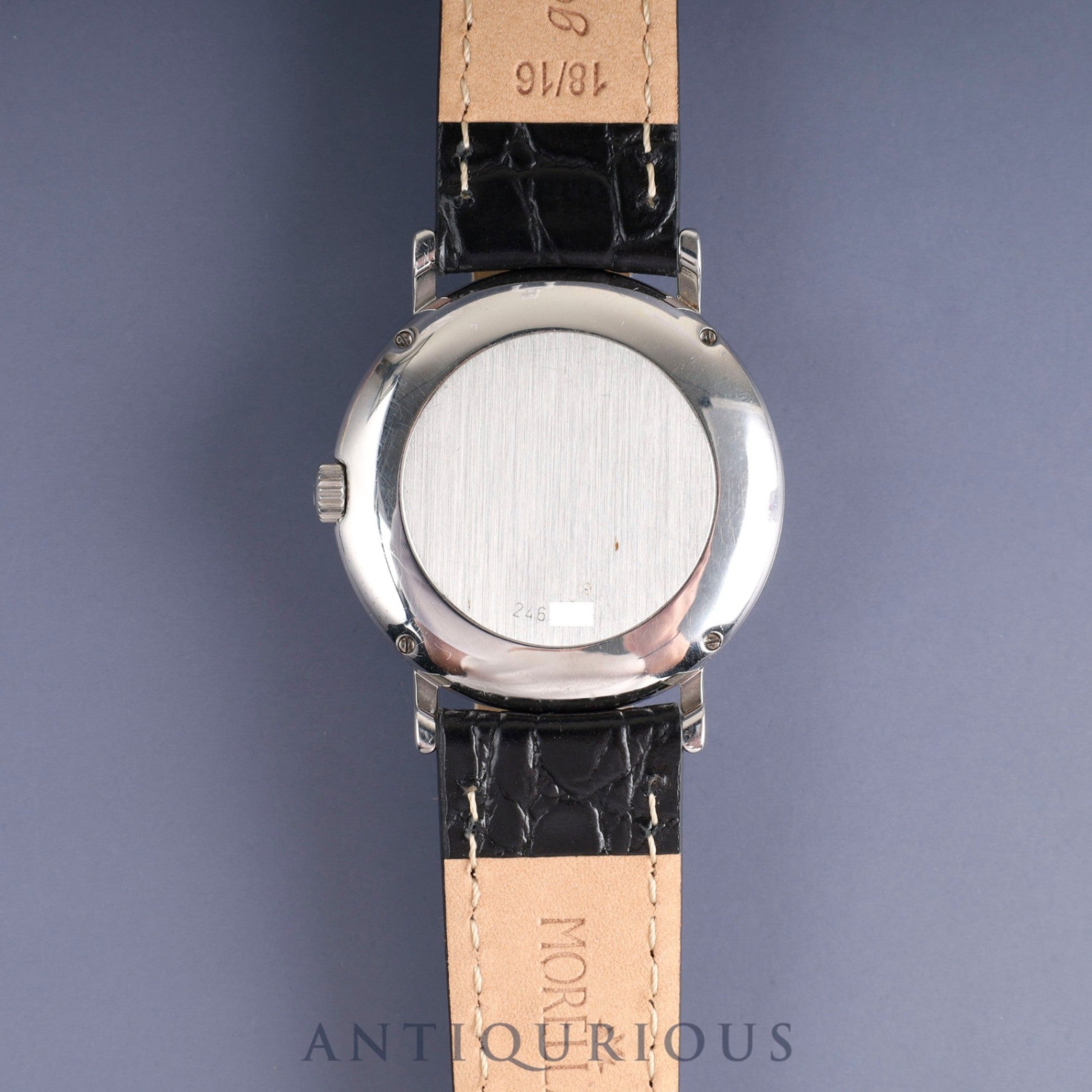 IWC Portofino IW351403 Automatic Cal.37521 SS Leather Genuine Buckle (SS) White Dial Overhauled IWC