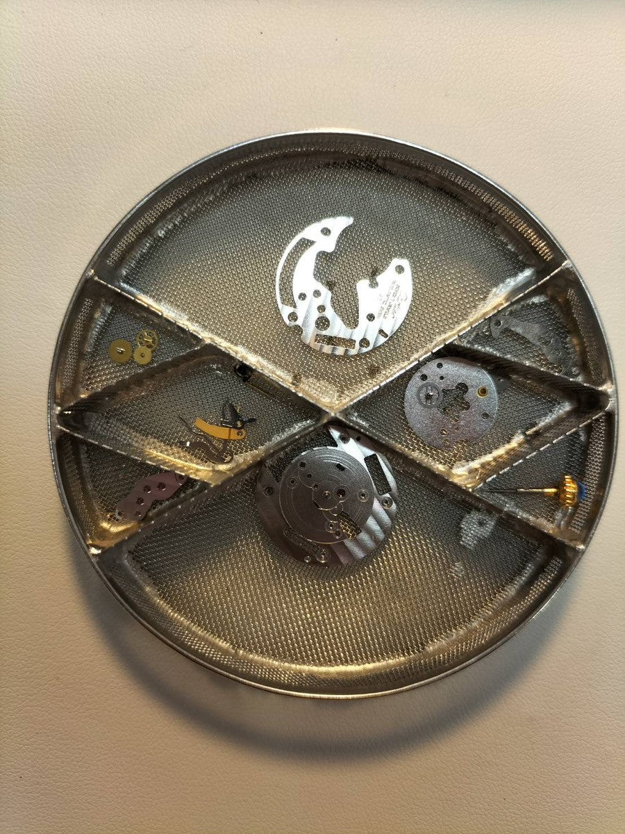 カルティエ マスト ヴァンドーム VLC SM 590004 クォーツ Cal.90 SV925 革 純正尾錠(GP)フロントトリニティ文字盤 オーバーホール済み