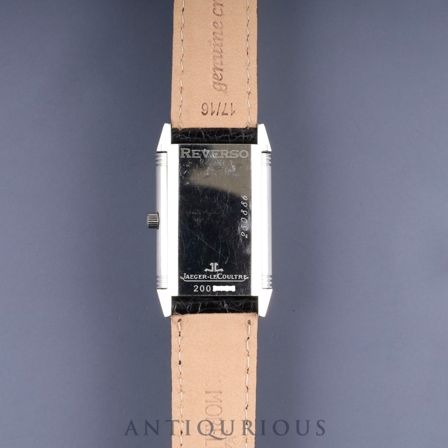 ジャガー・ルクルト レベルソ クラシック 250.8.86 手巻き Cal.846/1 SS 純正Dバックル (SS) 23mm×38mm シルバーアラビア文字盤 オーバーホール済み