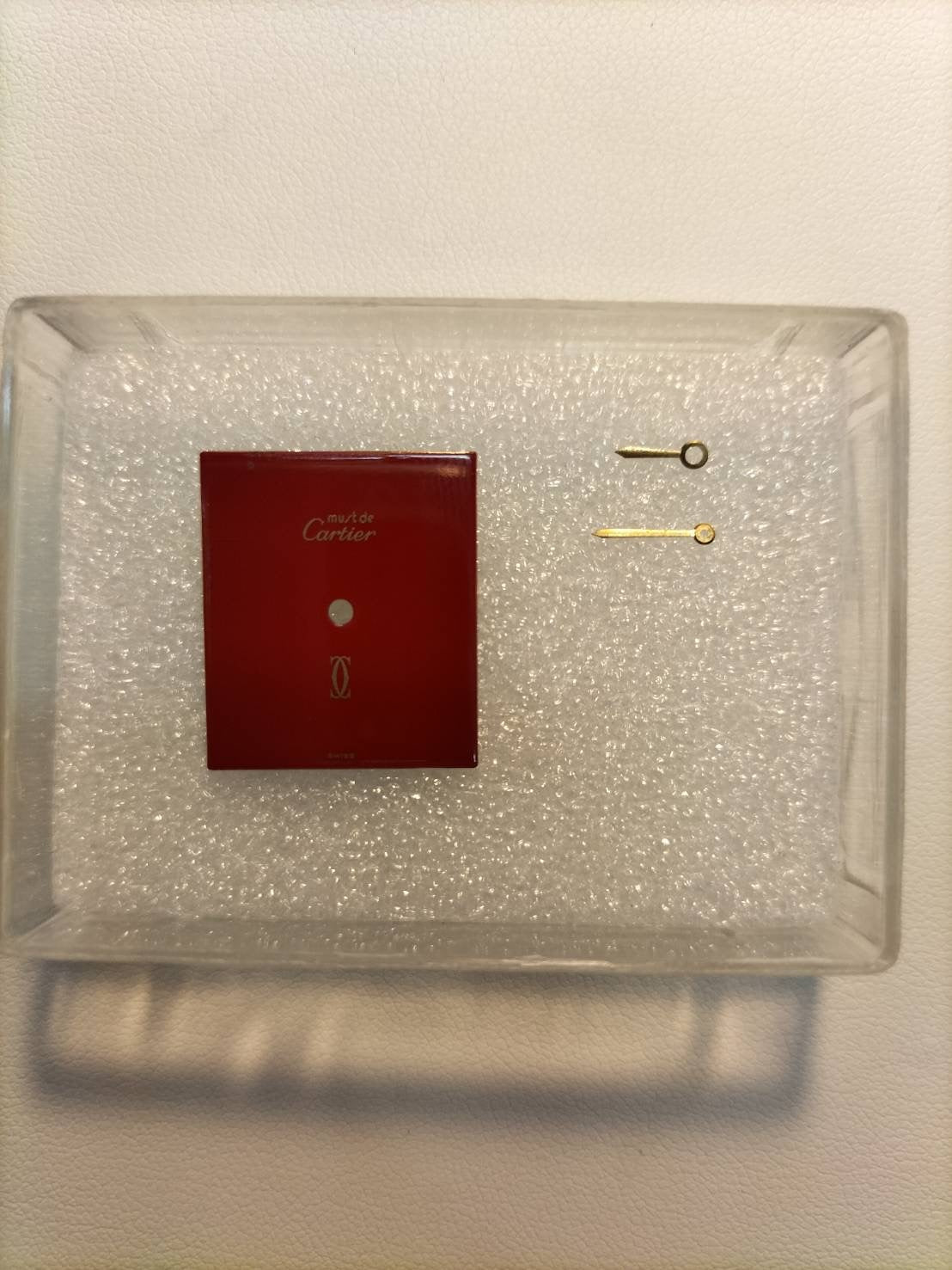 カルティエ マストタンク LM 手巻き Cal.78-1 SV925 革 純正尾錠 コーラル文字盤 976年頃~1981年頃 オーバーホール済み