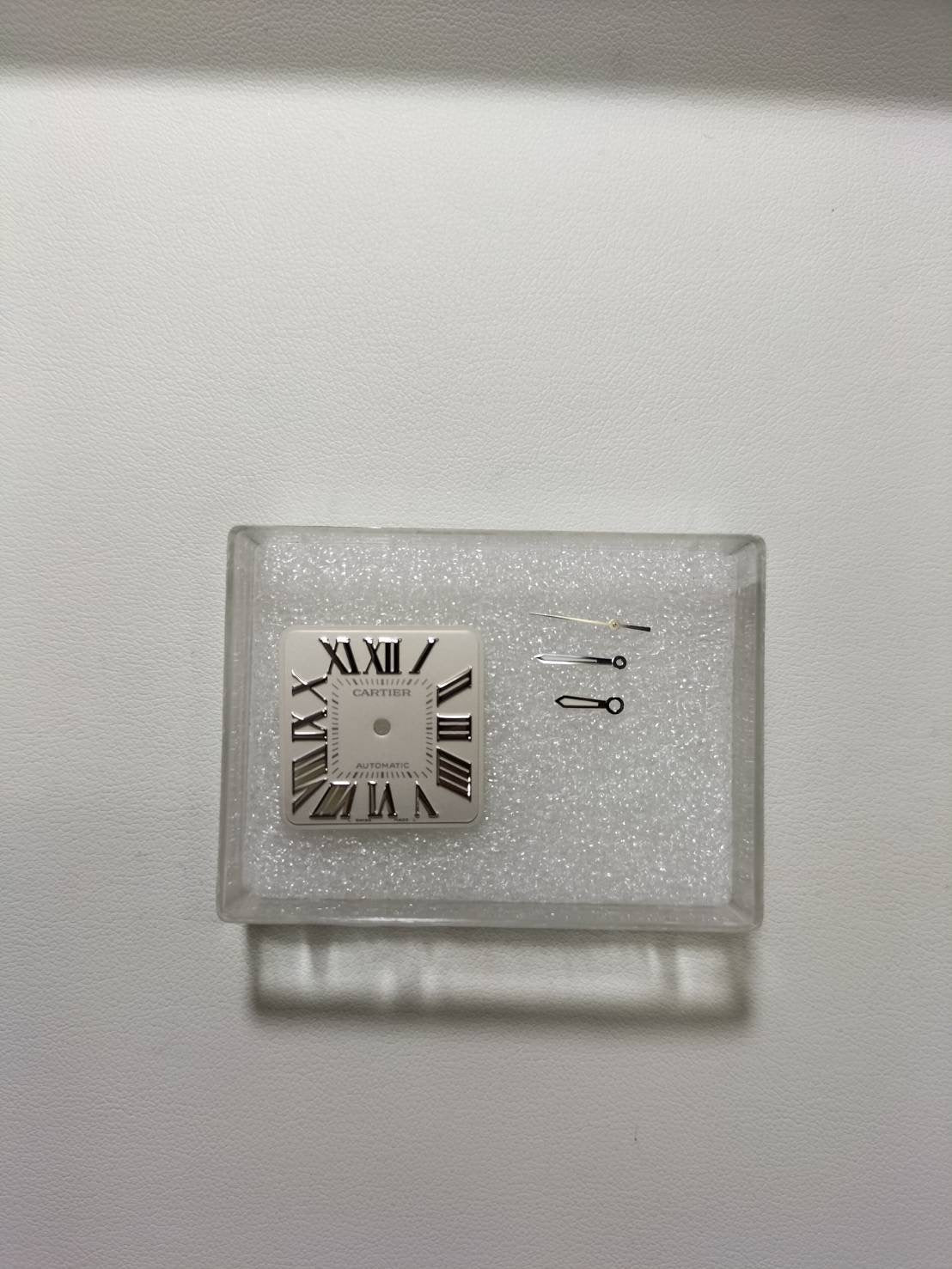 カルティエ サントス 100 MM 100周年記念 W20122U2 / 2878 自動巻き Cal.076 SS ラバー 純正ピンバックル(SS)ホワイト文字盤(L SWISS MADE L表記) オーバーホール済み