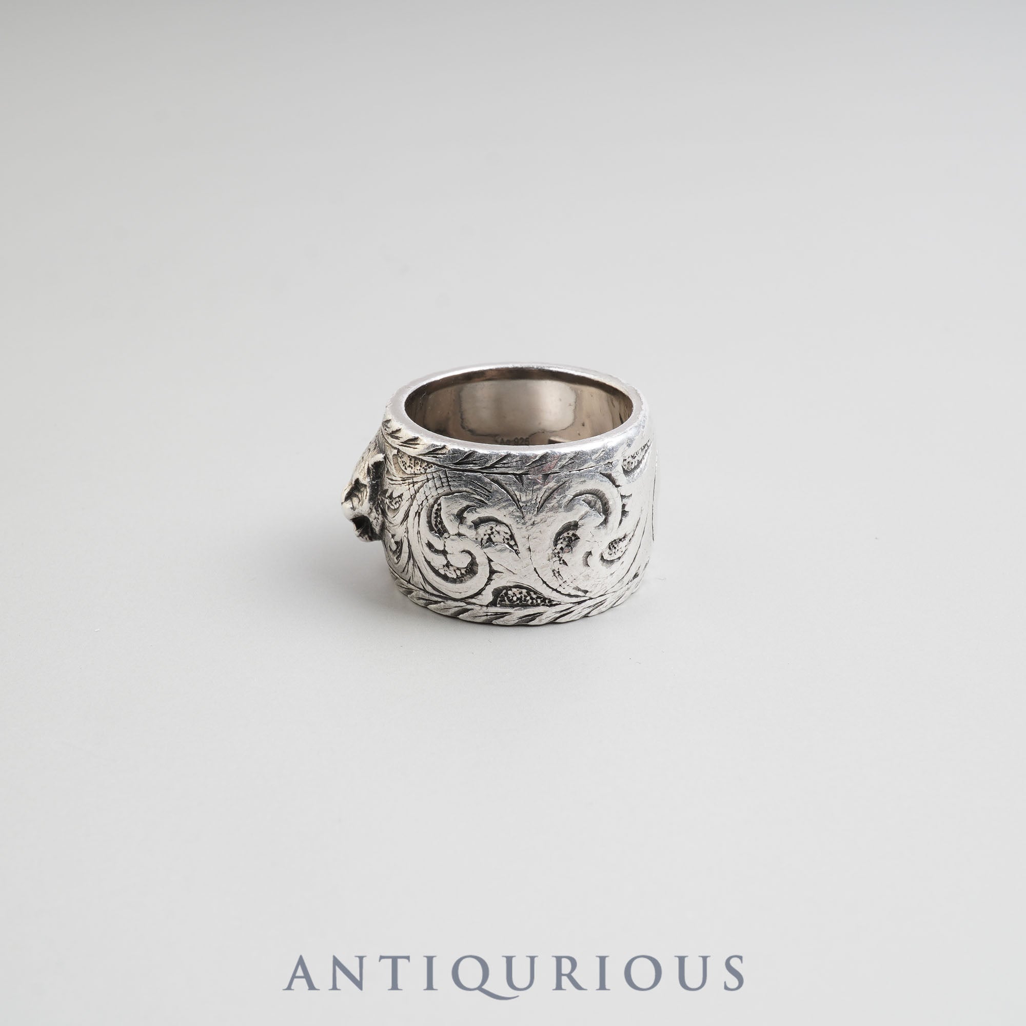 gucci ring tiger head