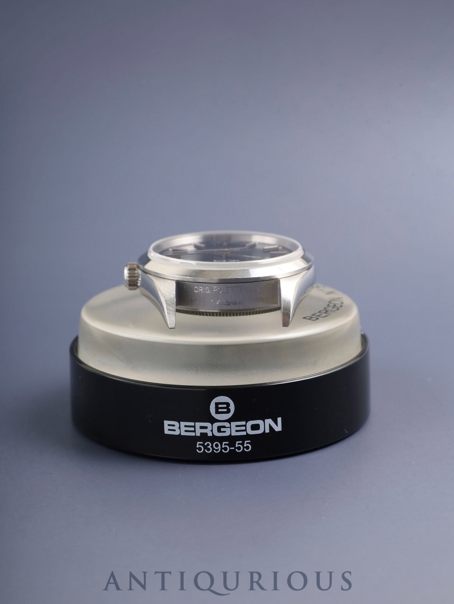 Rolex Air-King 14000 Automatic Cal. 3000 Stainless Steel Black Dial A Series (1998-1999) Box, Tag, Booklet, Overhauled