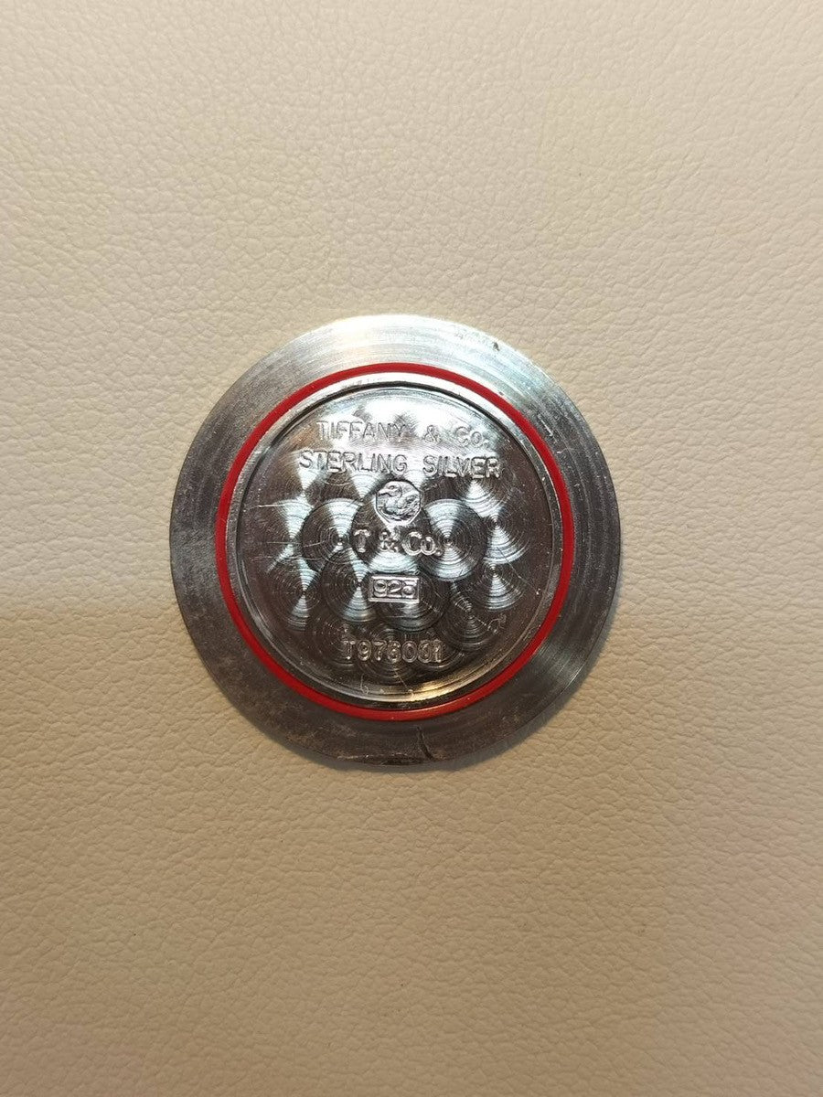 ティファニー アトラス SV CASE L0640 クォーツ Cal.976.001 SV925 純正革ベルト 純正尾錠(SS) シルバー文字盤 箱 オーバーホール済み