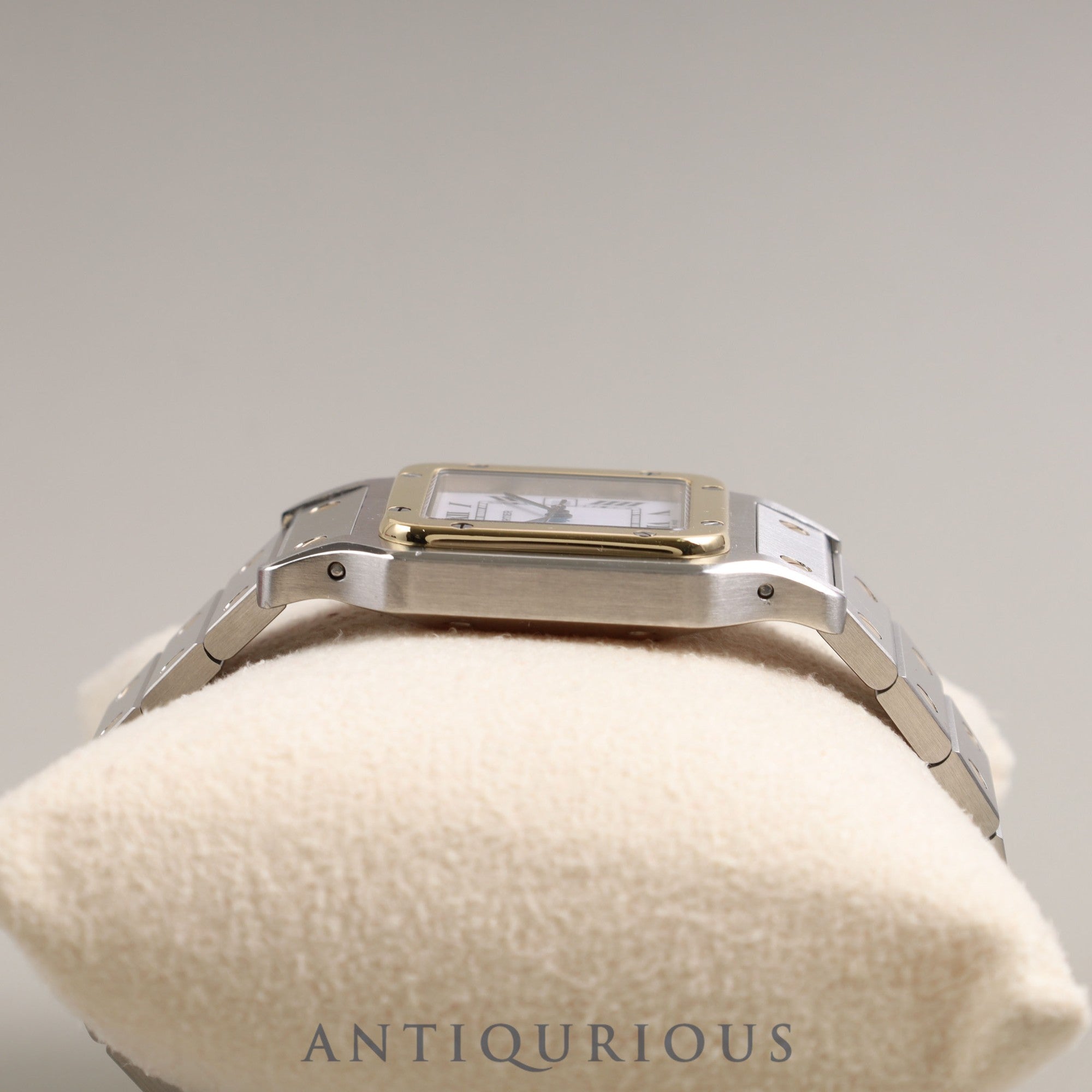 Cartier Santos Galbee LM AC 23.80 gr Automatic SS/YG SS/YG White Dial Cartier Boutique Complete Service