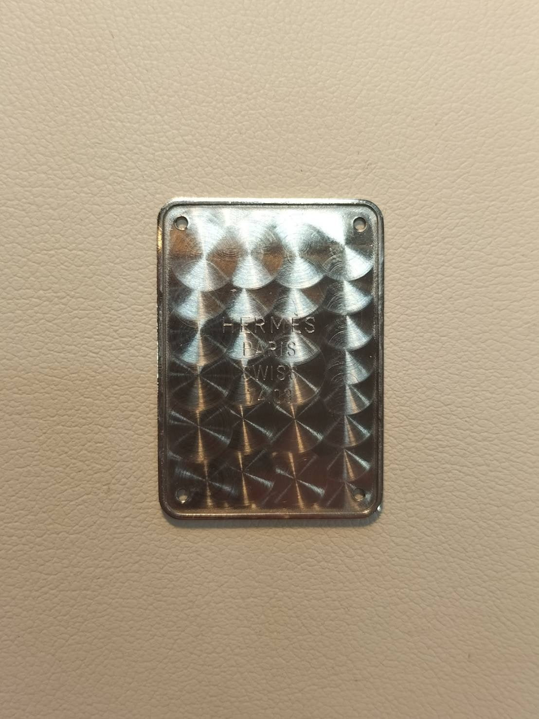 エルメス クロアジュール CR1.740 クォーツ Cal.032 SS/GP SS/GP ホワイトローマン文字盤 オーバーホール済み
