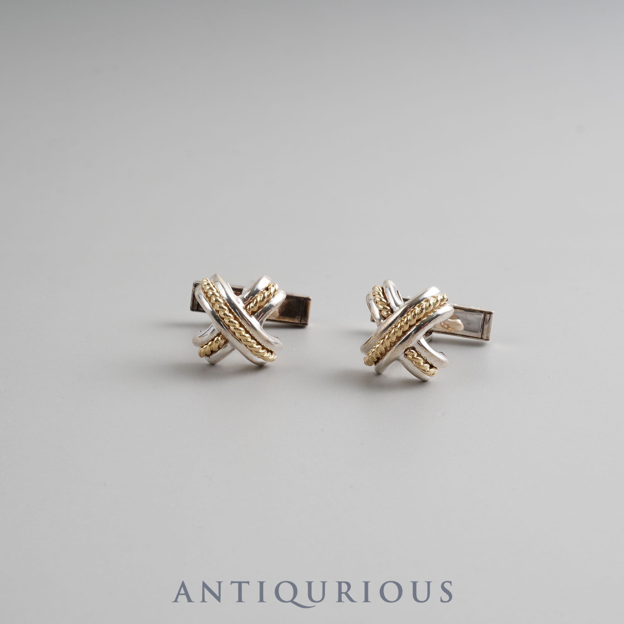 ティファニー カフリンクス シグネチャークロス SV925 750 袋