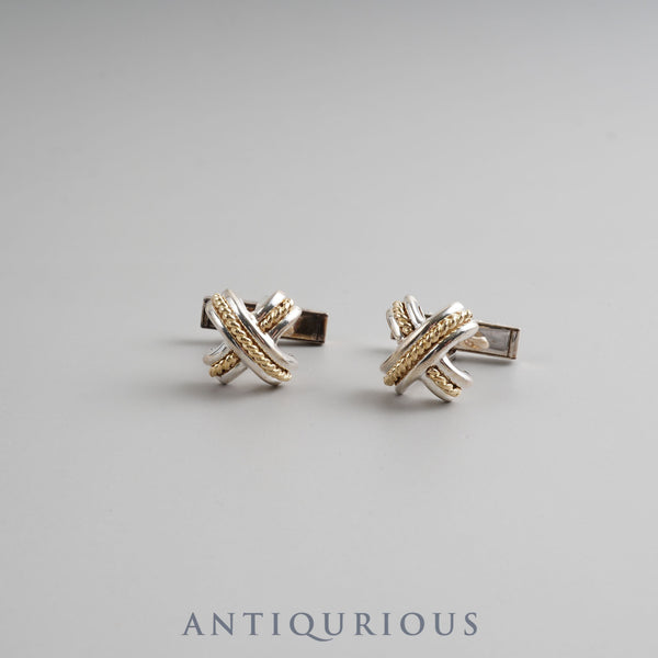 ティファニー カフリンクス シグネチャークロス SV925 750 袋