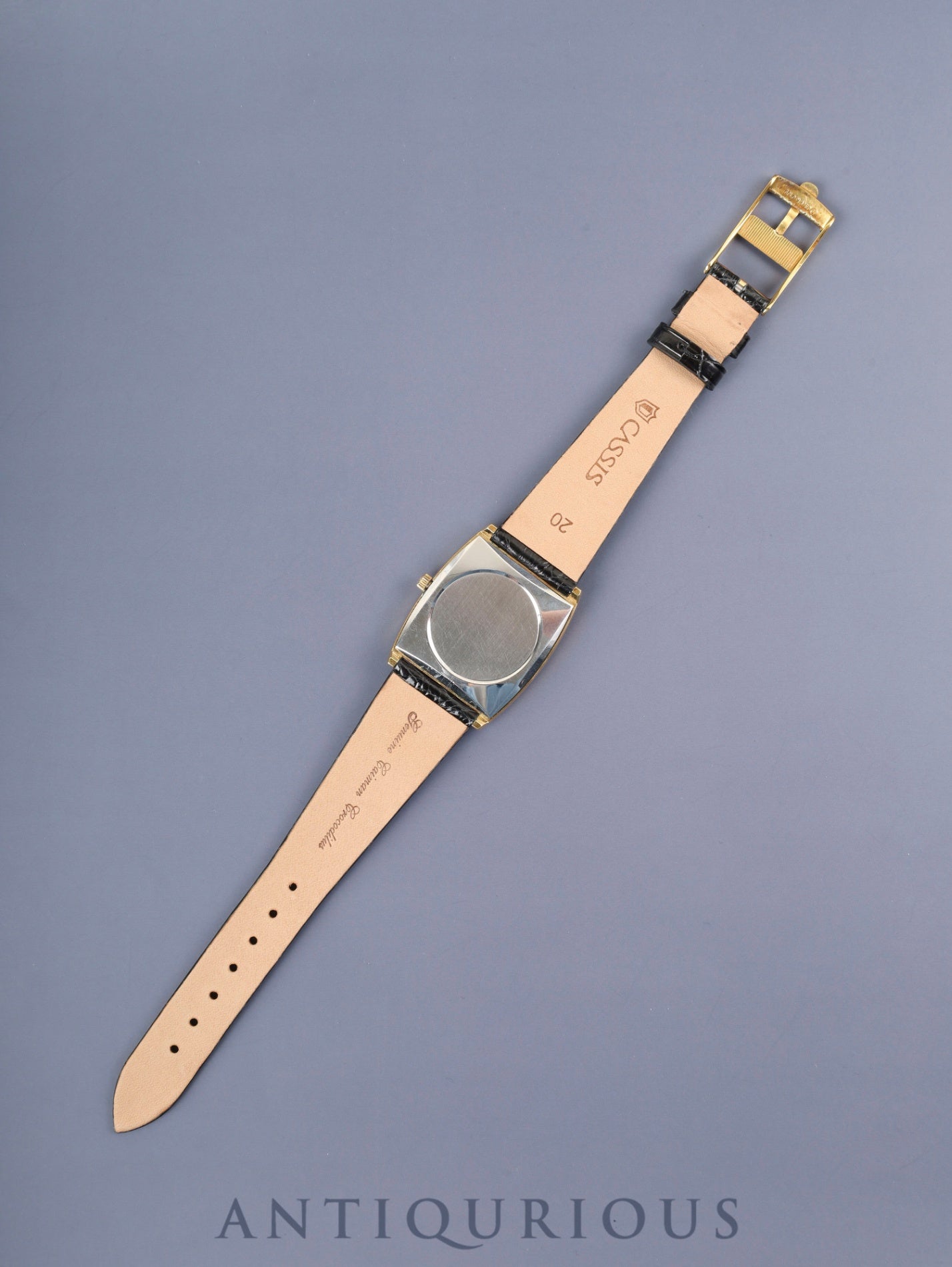 オメガ デ・ヴィル 5321 自動巻き Cal.711 GP 革 純正尾錠(GP) シャンパン文字盤 オーバーホール済み