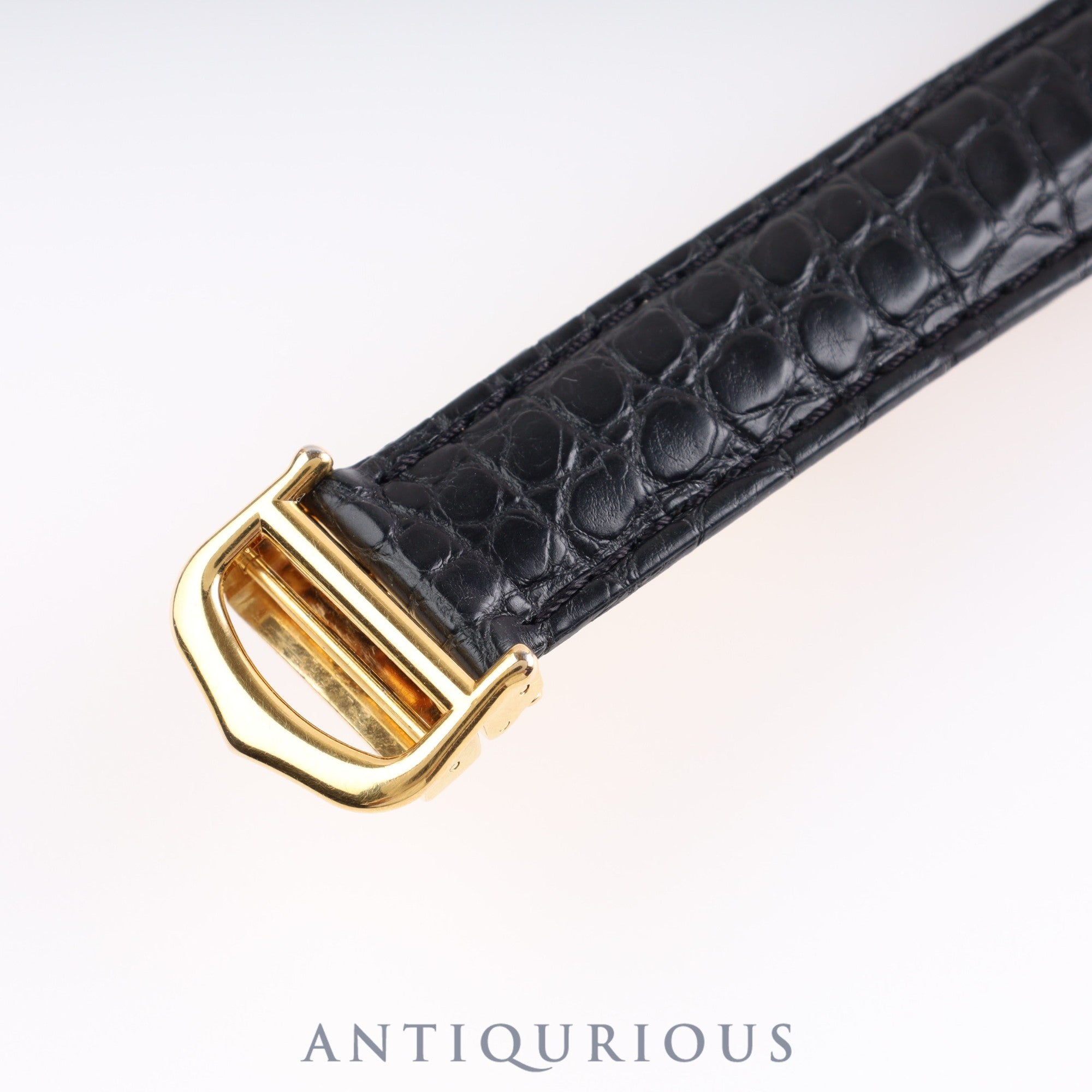 Cartier Must Tank LM QZ590005 SV925 Leather Genuine D-buckle Arabic dial Box Cartier boutique complete service