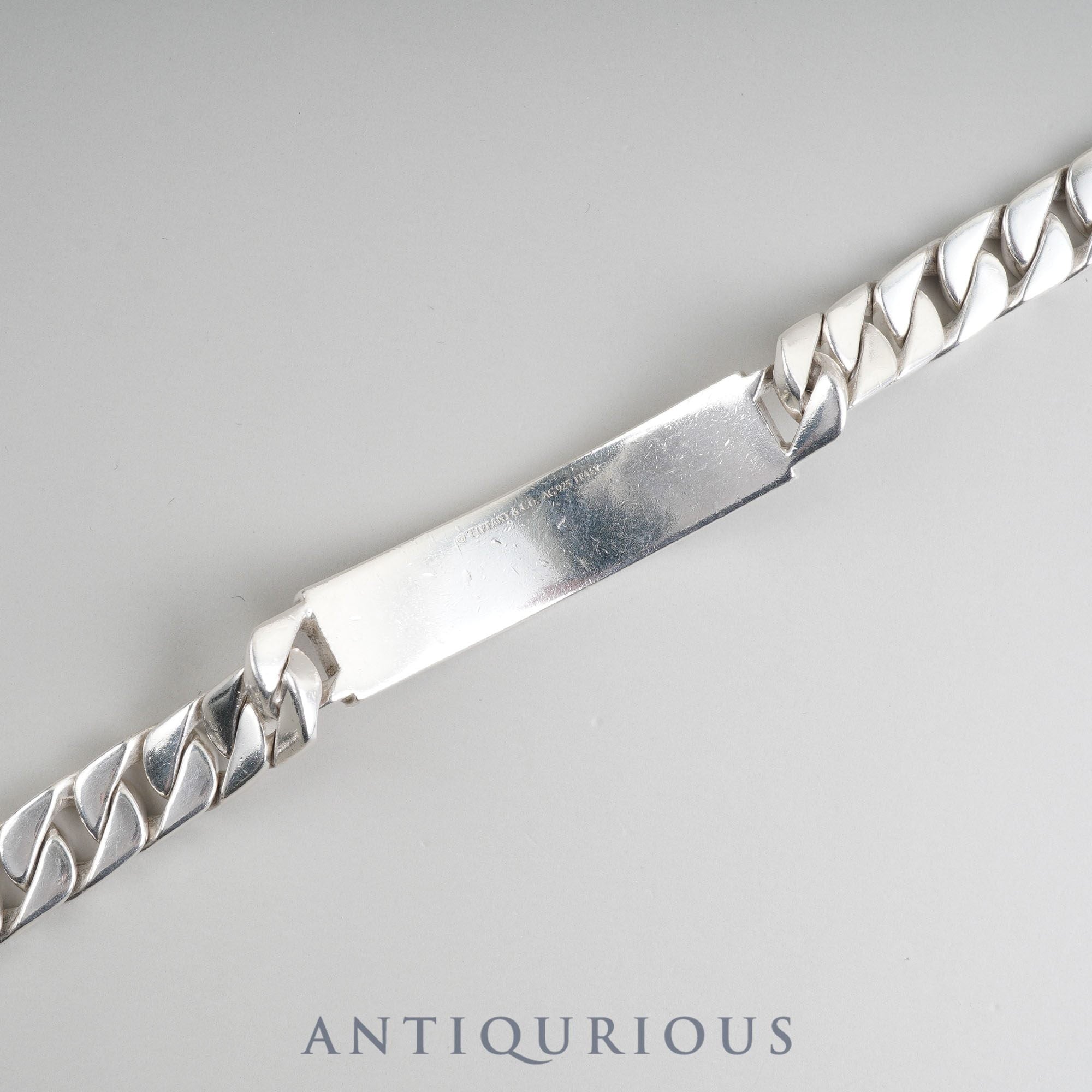 Tiffany bracelet ID chain SV925