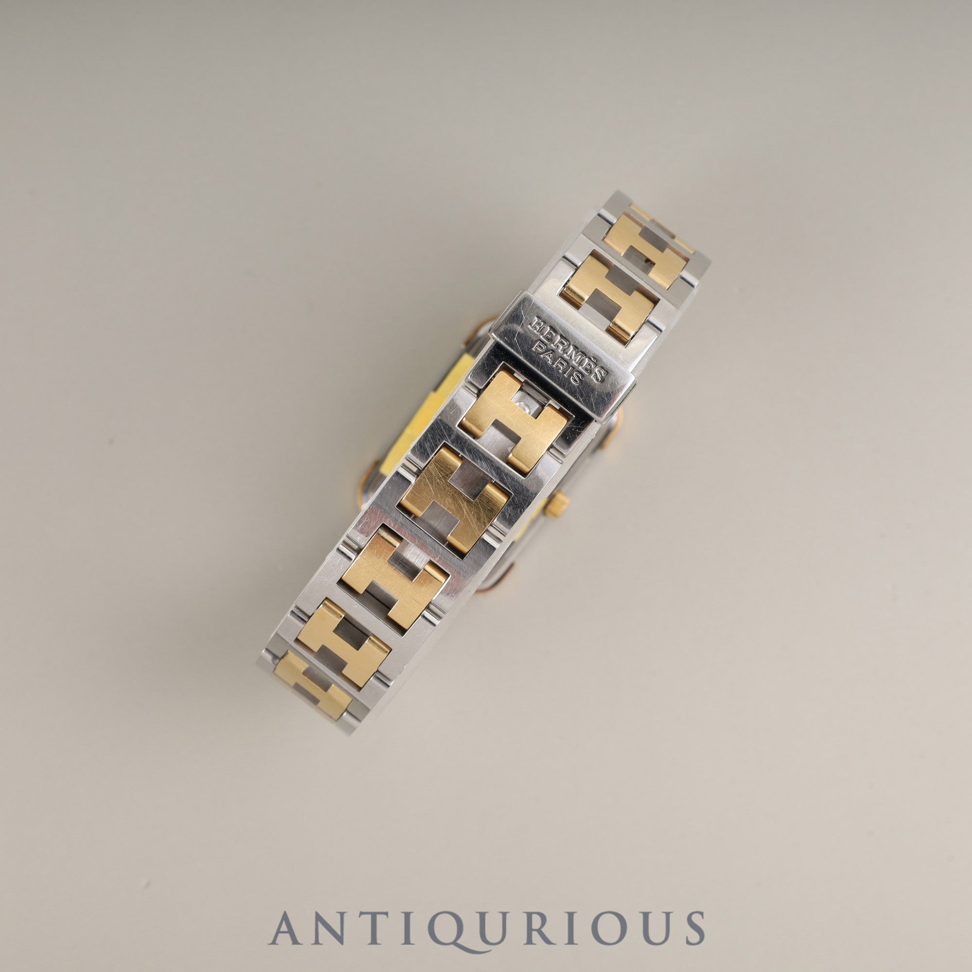 Hermès Cloajour CR1.220 Quartz Cal.976.001 SS/GP SS/GP White Dial Overhauled