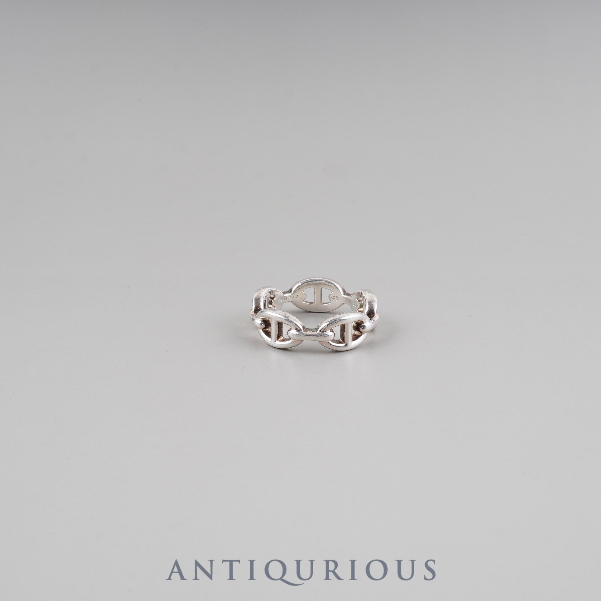 エルメス リング シェーヌダンクル アンシェネ PM スターリングシルバー #59