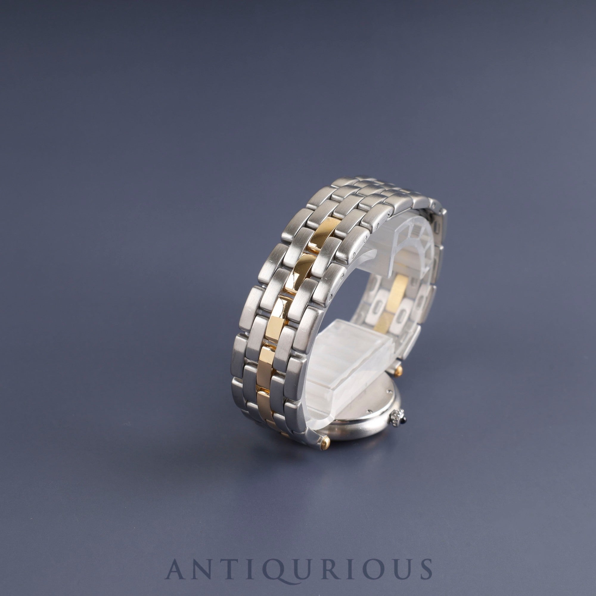 Cartier Panthere Vendome LM 183964 Quartz SS/YG 1 Row White Roman Dial Completely serviced at Cartier boutique