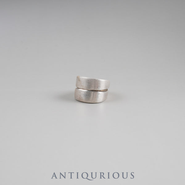 エルメス リング ヴィンテージ ダブル スターリングシルバー #54