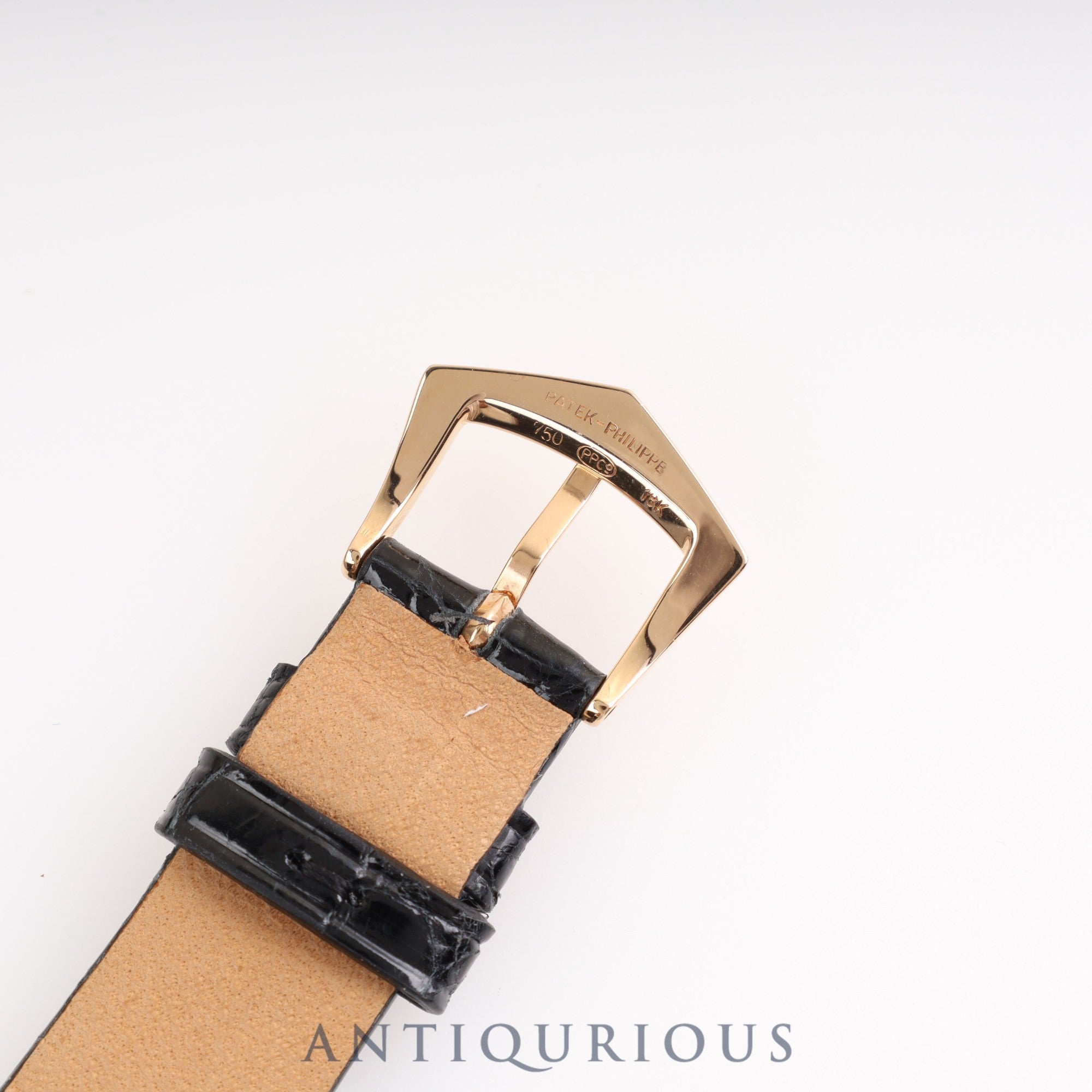 Patek Philippe Gondolo 3842 Manual winding Cal.177 PG Leather Genuine buckle (750) Silver dial Box Case Warranty (2000)