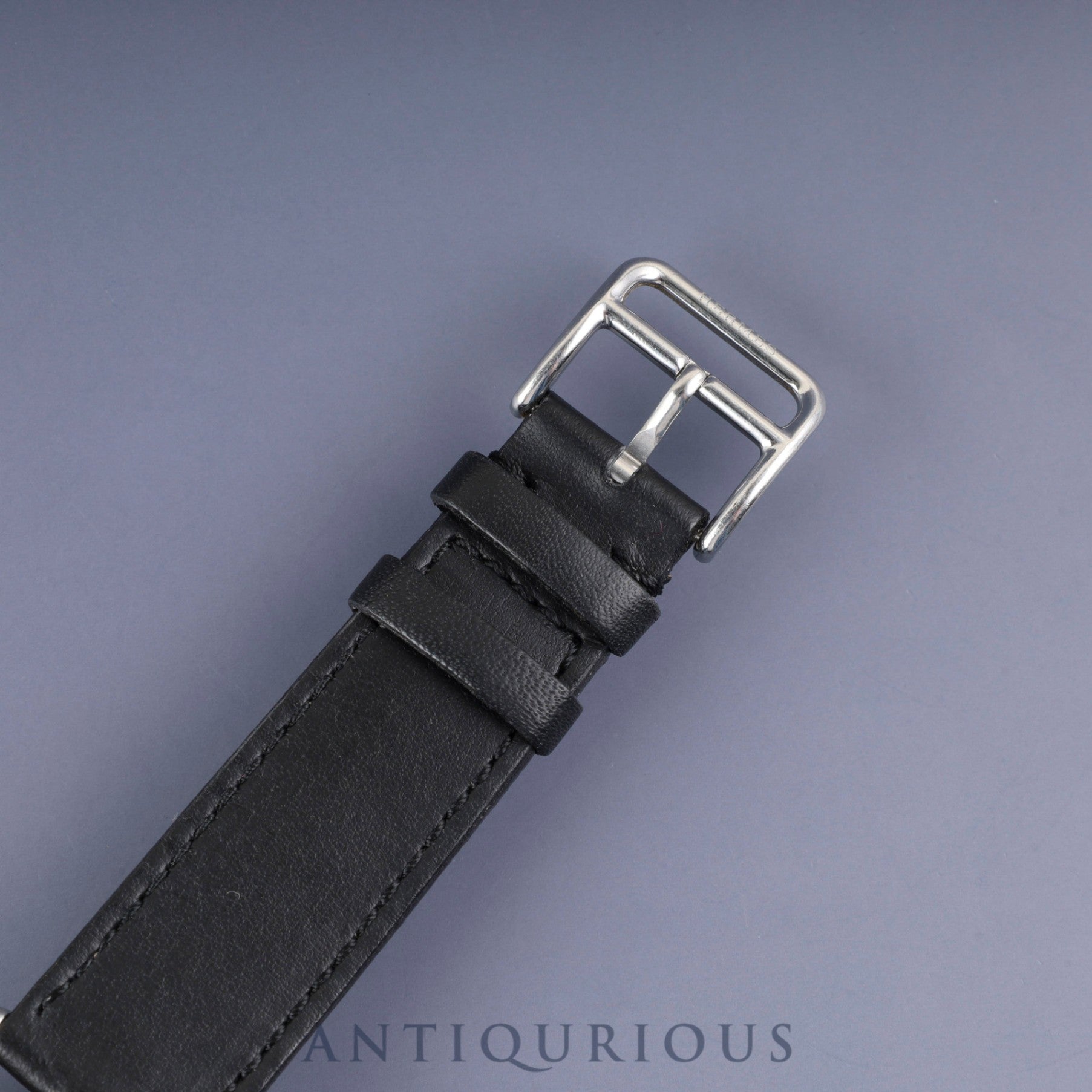 Hermès Cape Cod CC1.710 Automatic Watch, Stainless Steel Leather, Genuine Stainless Steel Buckle, Silver Arabic Dial, Overhauled