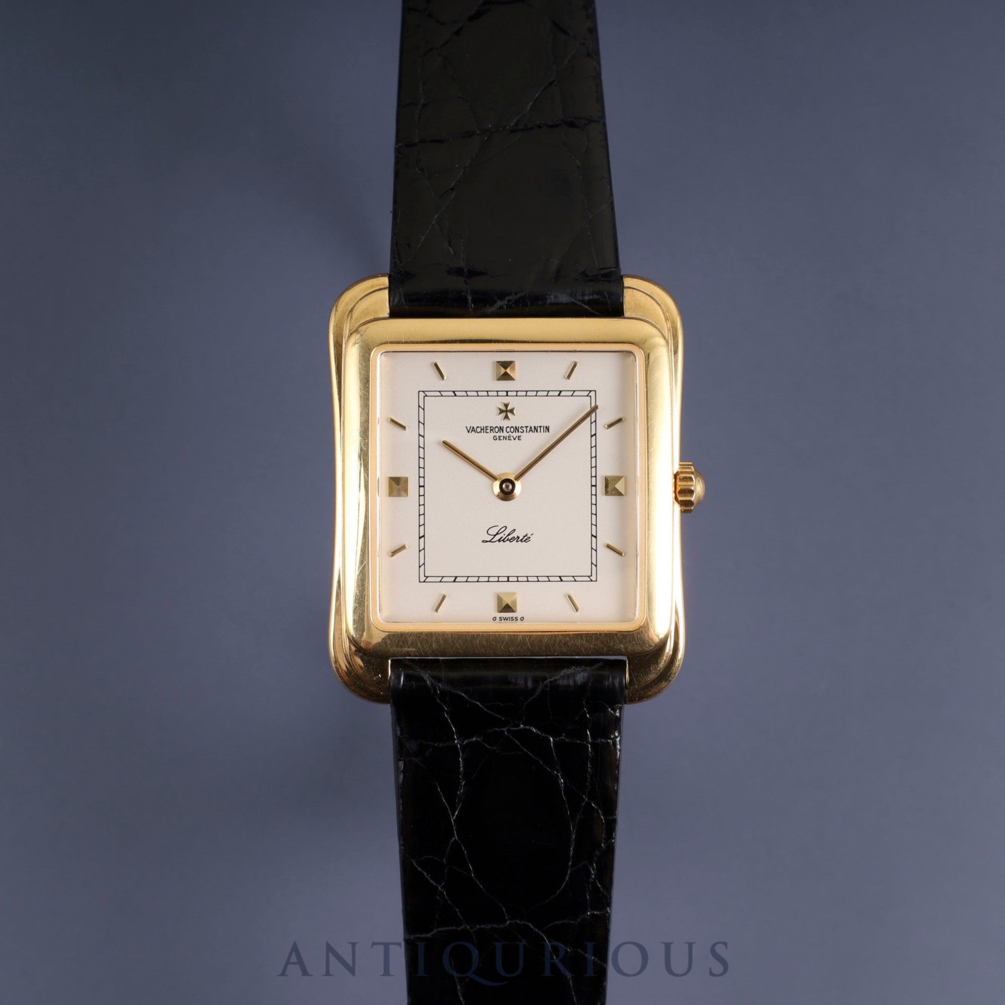 ヴァシュロン・コンスタンタン リベルテ 39044 / 1291-1991 スイス建国700年記念モデル 手巻き Cal.1015 750 革 純正尾錠(750)ホワイト文字盤 純正替えベルト オーバーホール済み