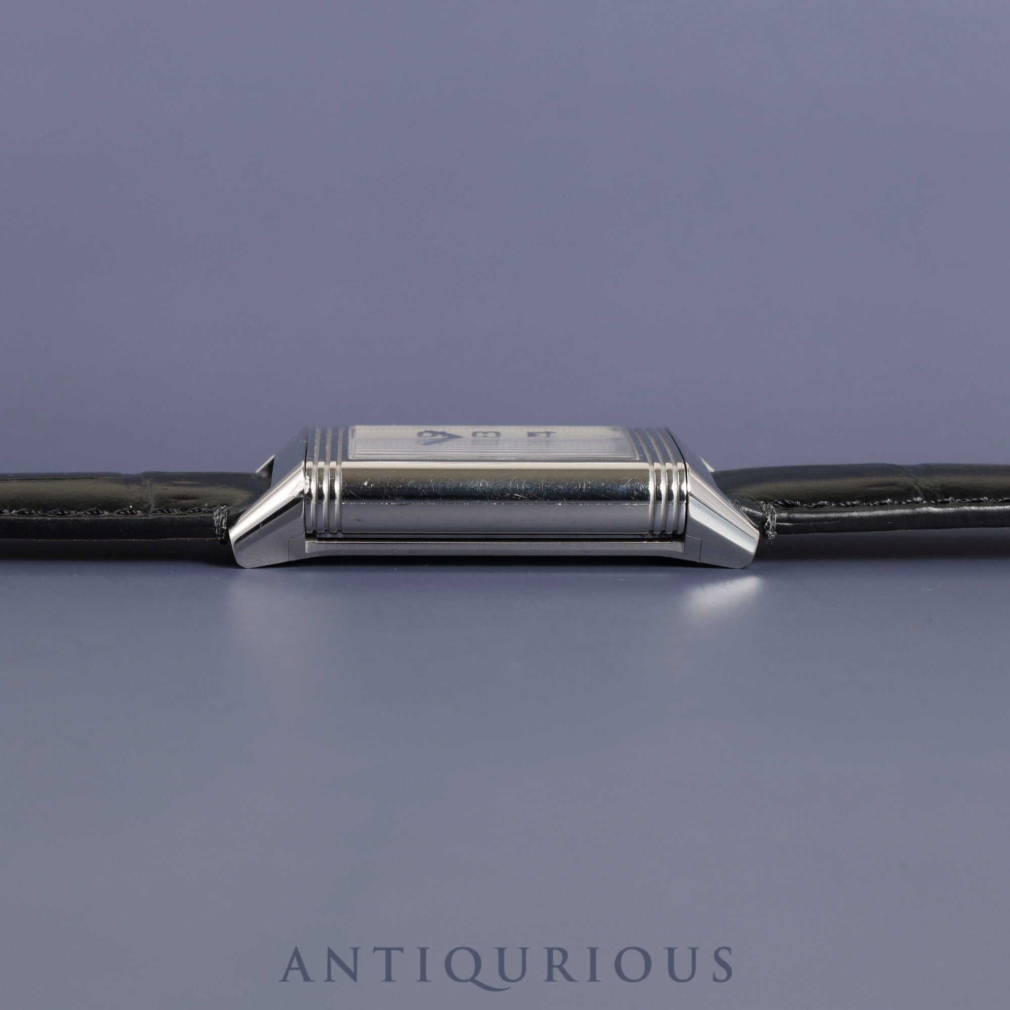 ジャガー・ルクルト レベルソ クラシック ラージ スモールセコンド 214.8.62 手巻き Cal.822/2 SS 革 純正尾錠(SS) アラビア文字盤 オーバーホール済み