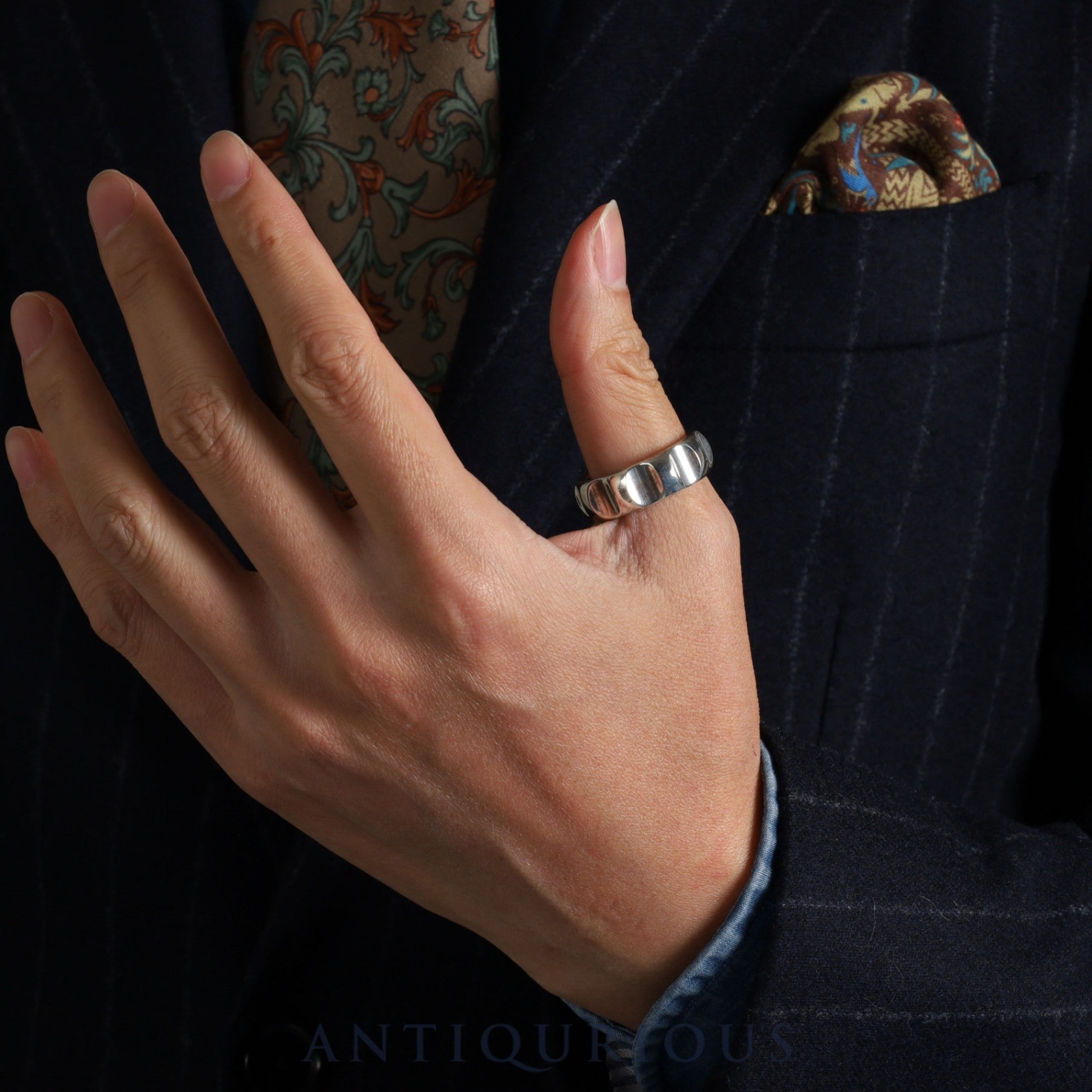 Tiffany Ring Paloma Picasso SV925 Approx. Size 23.5 Box Storage Bag