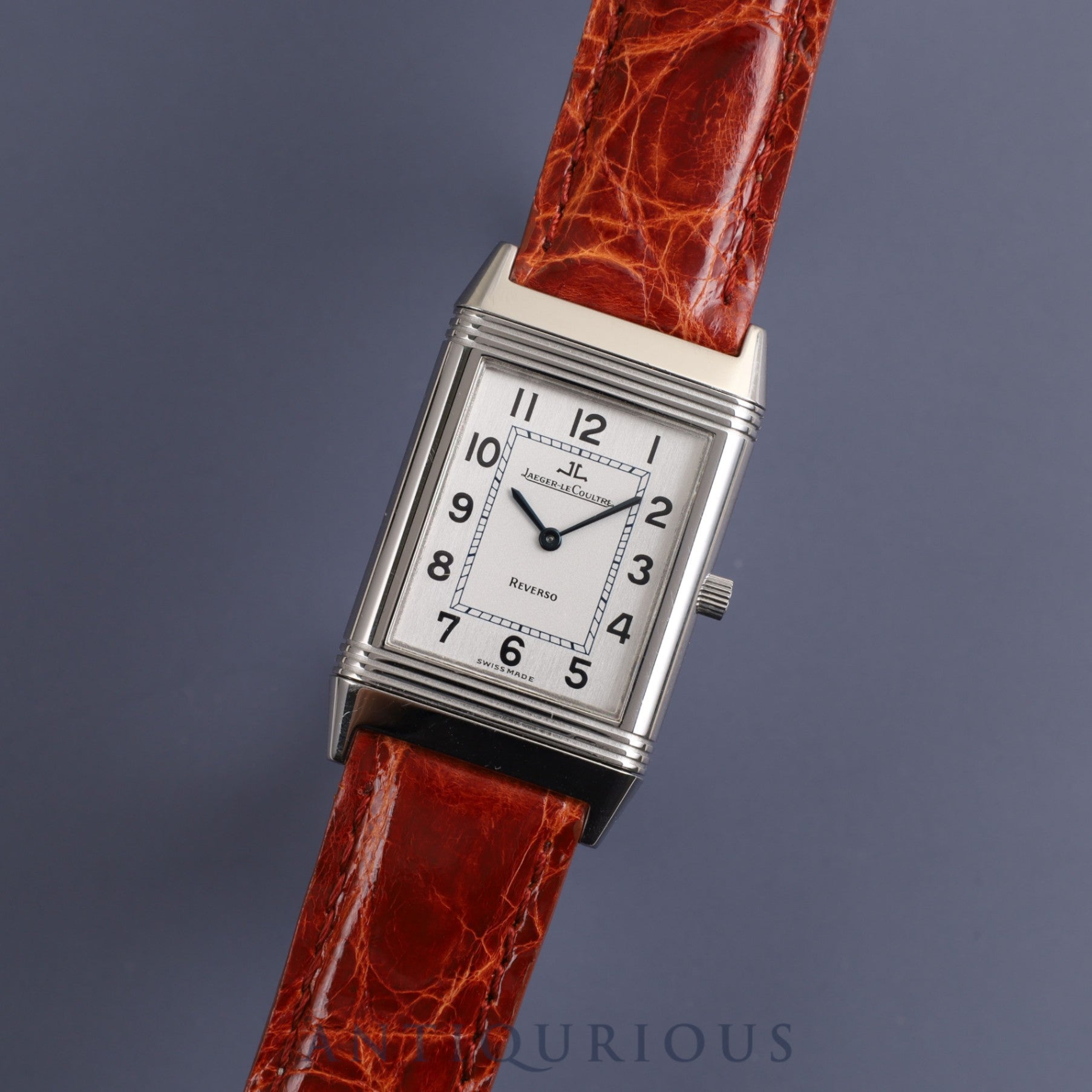 Jaeger-LeCoultre Reverso Classic 250.8.86/Q2508420 Manual winding Cal846/1 Silver dial Warranty card (1995) Box Instruction manual