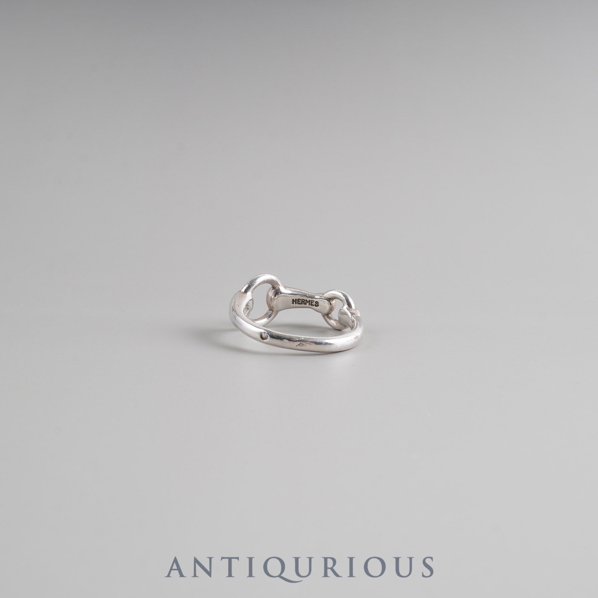 Hermes Ring Horsebit SV925 Size 13