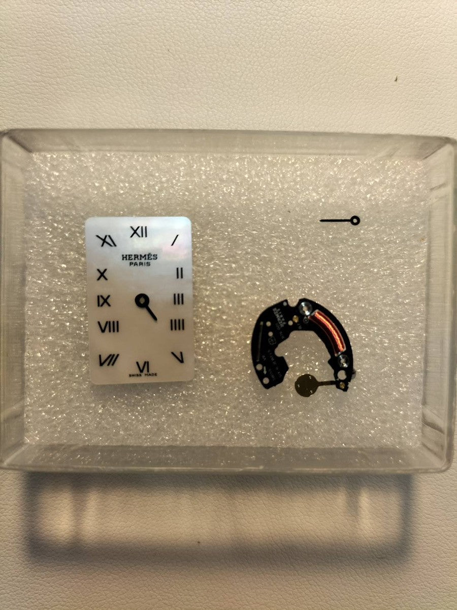 エルメス クロアジュール CR2.210 クォーツ Cal.976.001 SS SS ホワイトシェル文字盤 オーバーホール済み