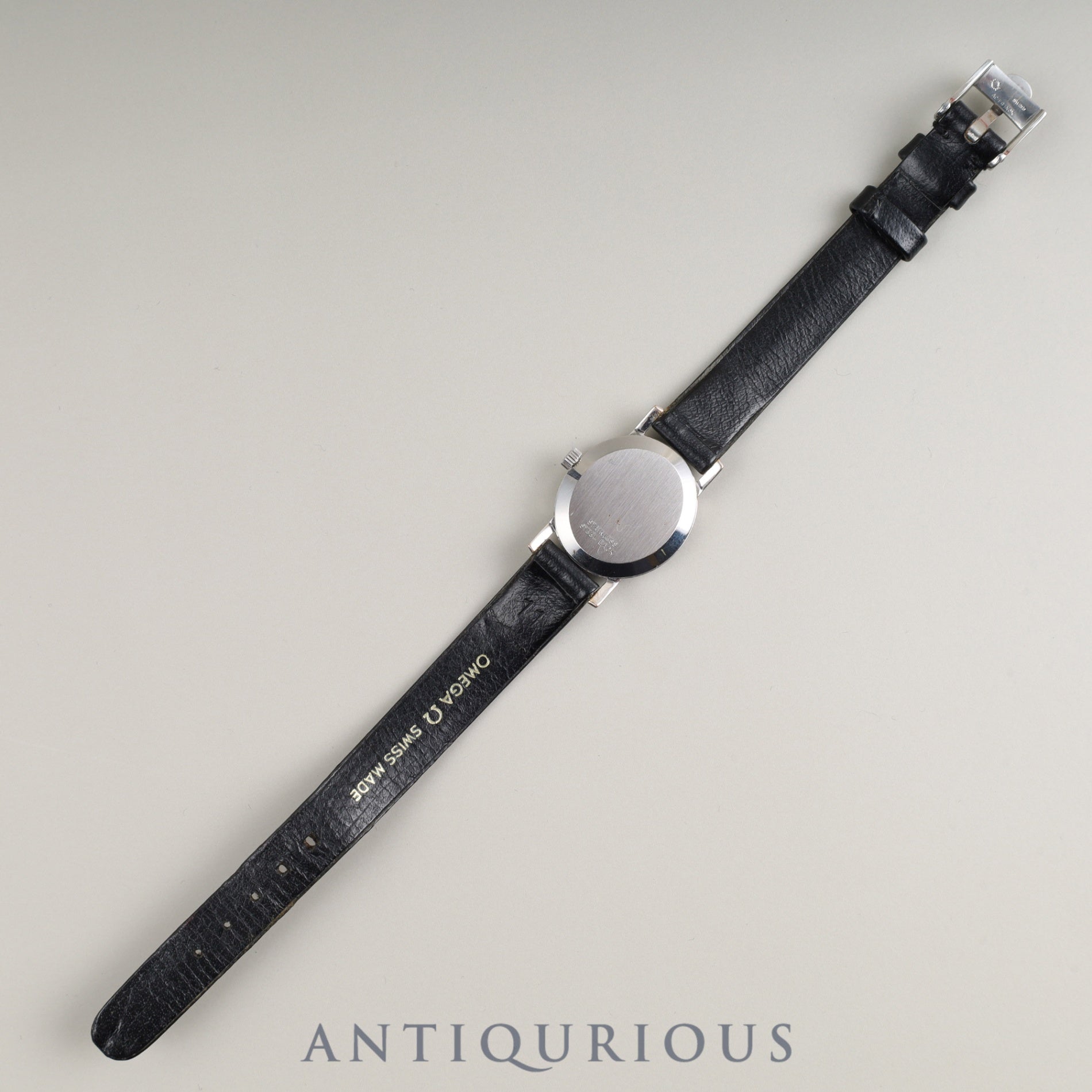 オメガ ジュネーブ 5110411 手巻き SS 純正革ベルト 純正尾錠(SS) シルバー文字盤 オーバーホール済み