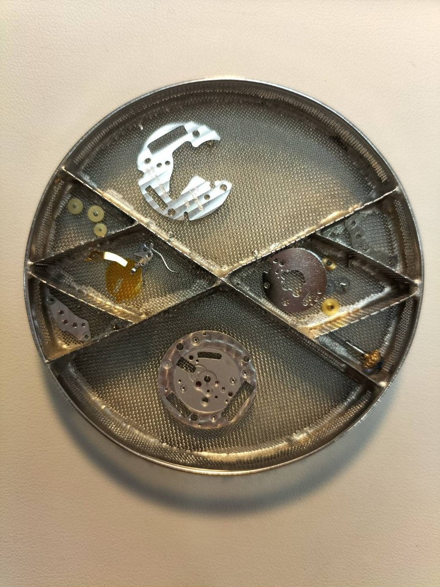 カルティエ マストタンク LM 590005 クォーツ Cal.690 SV925 革 純正尾錠(GP) アイボリーローマン文字盤 オーバーホール済み 新品仕上げ済み