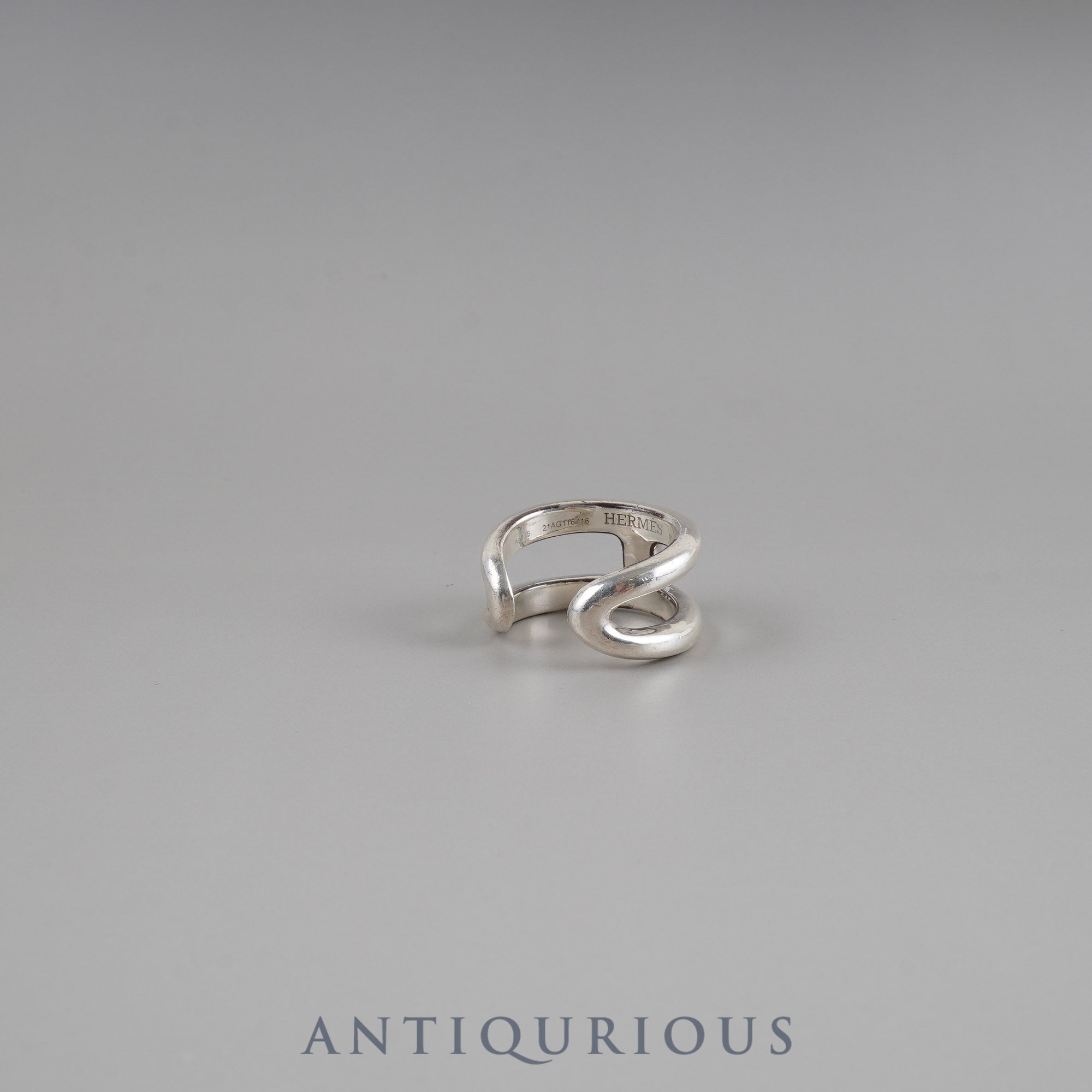 エルメス リング オスモズ PM スターリングシルバー #56 21年刻