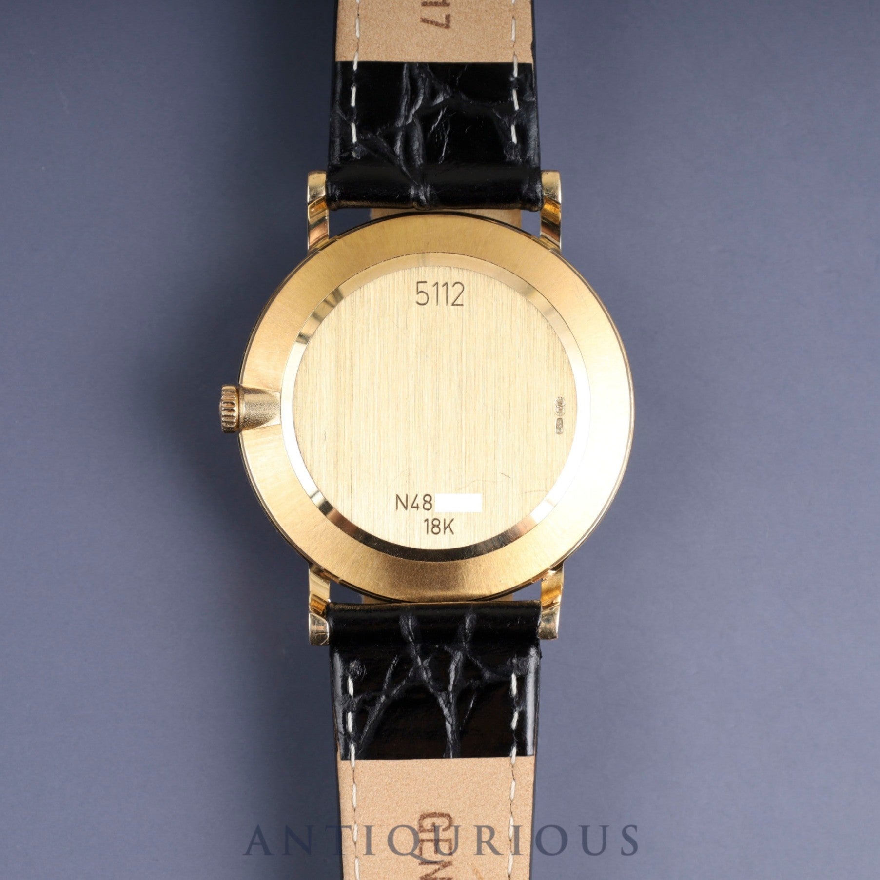 Rolex Cellini 5112 Manual winding Cal.1602 750 Leather Genuine buckle (750) Champagne dial N series (1991) Overhauled