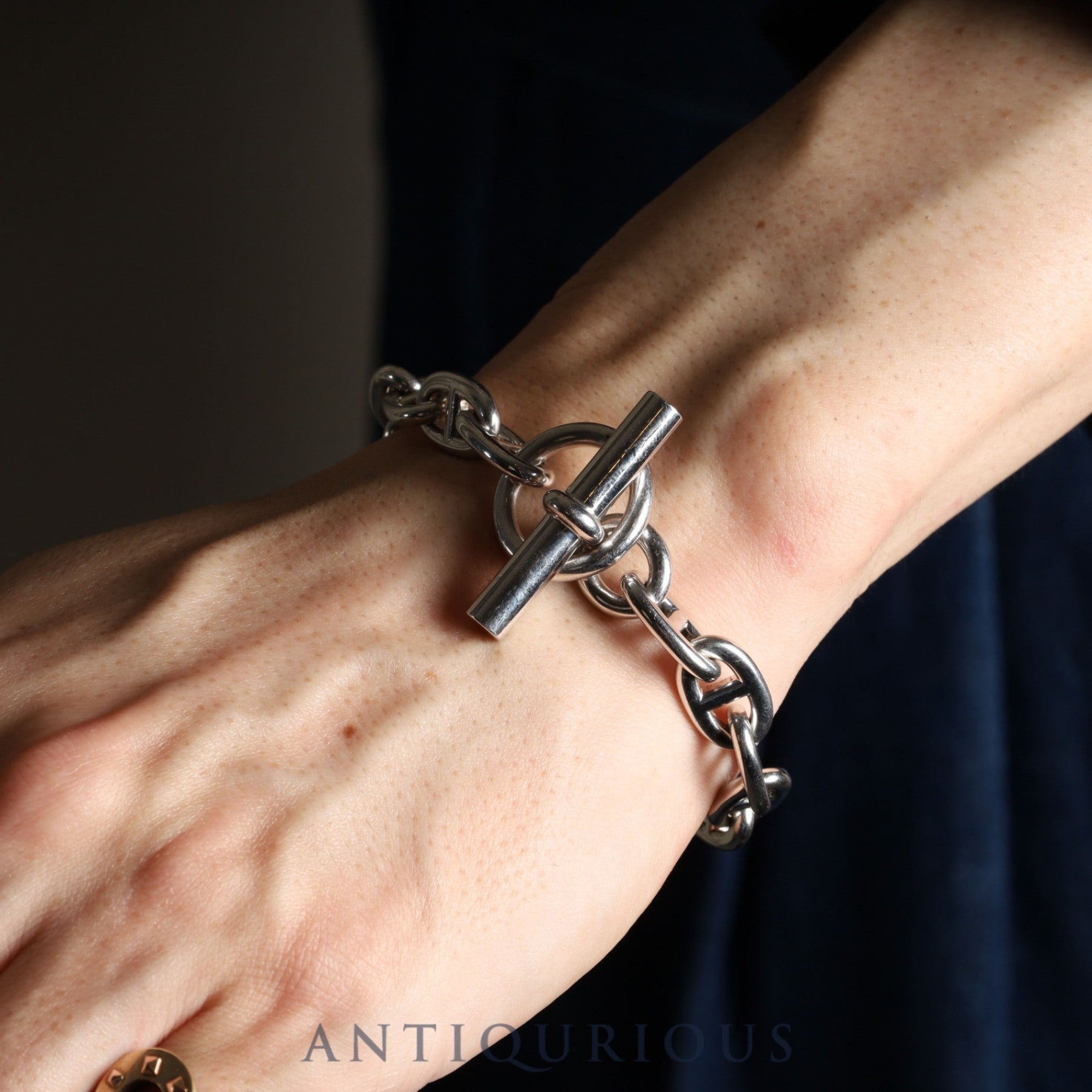 Hermès Chaine d'Ancre Bracelet, MM, 16 links, SV925, Margiela period