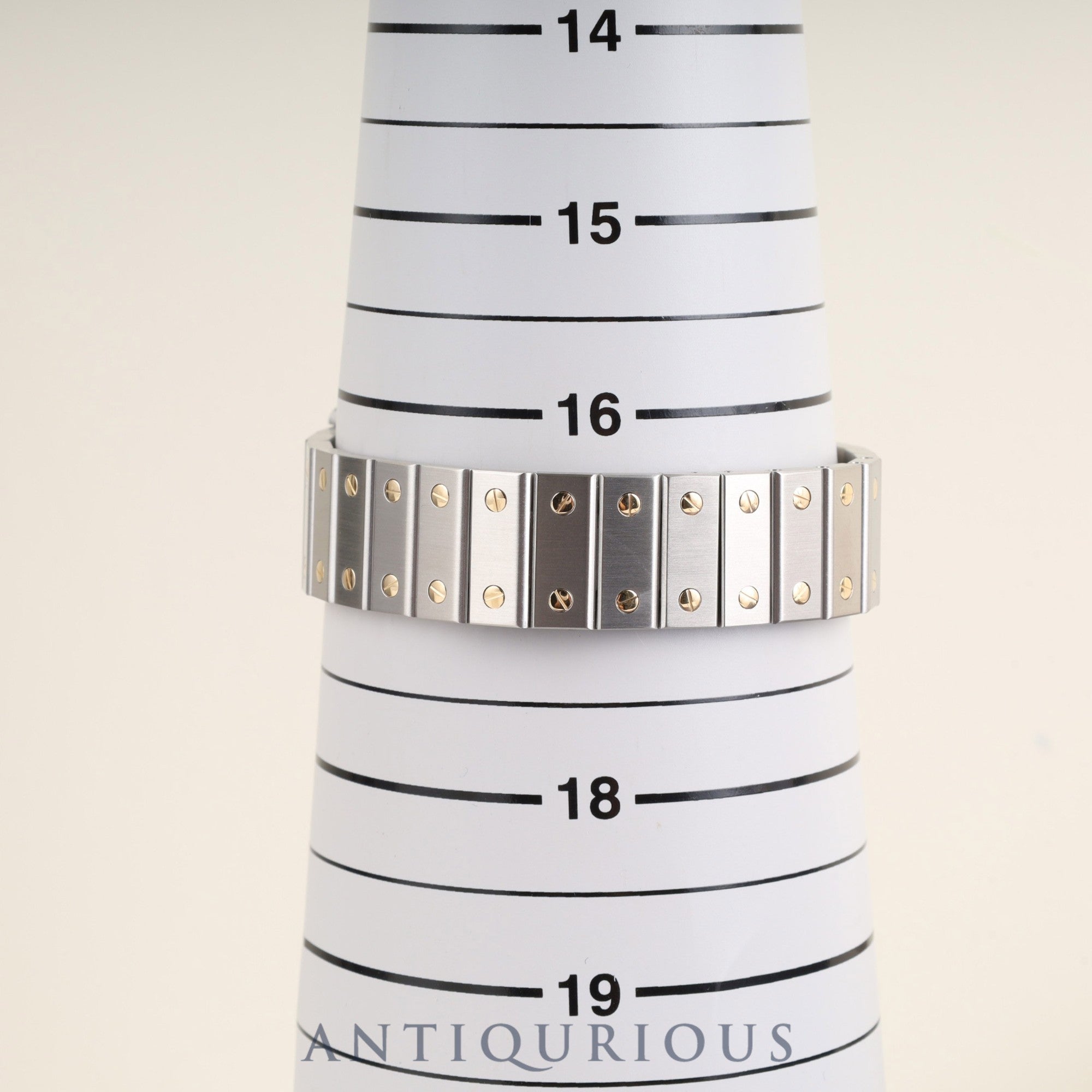 Cartier Santos Galbee LM AC23.80gr OR 0.750 4.05gr Automatic SS/YG SS/YG Garnet dial Bordeaux dial Complete service (full maintenance) completed at Cartier boutique