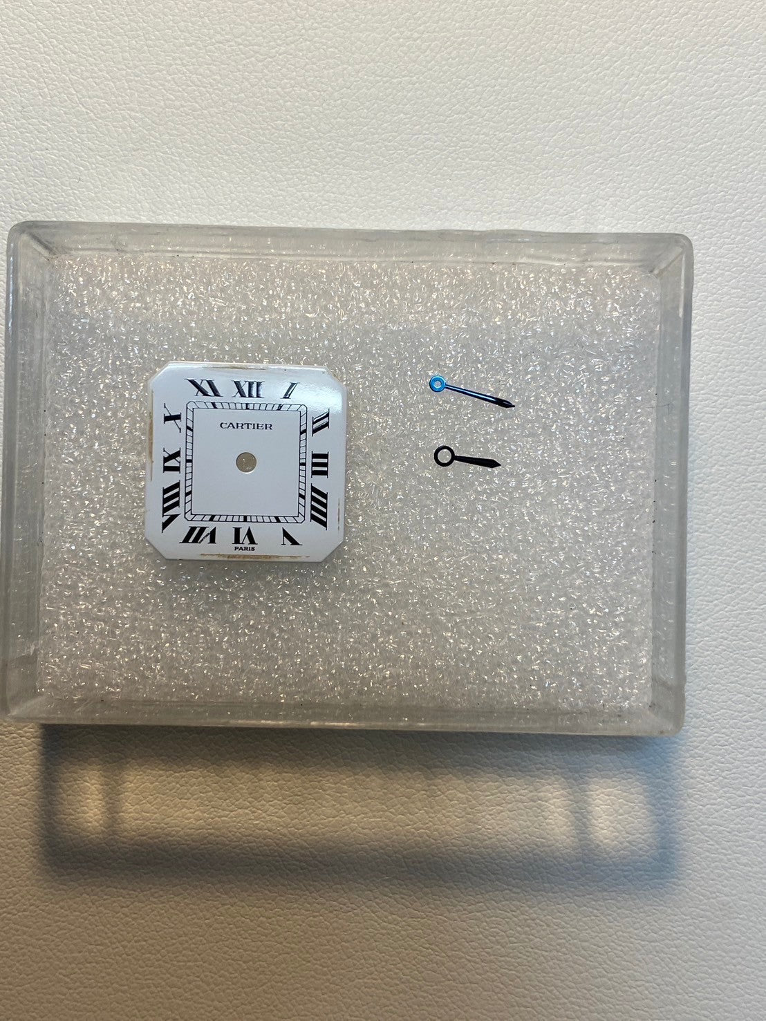 カルティエ サンチュール SM 78100 手巻き Cal.78-1 YG 革 純正尾錠(750YG)ホワイトローマン文字盤 オーバーホール済み