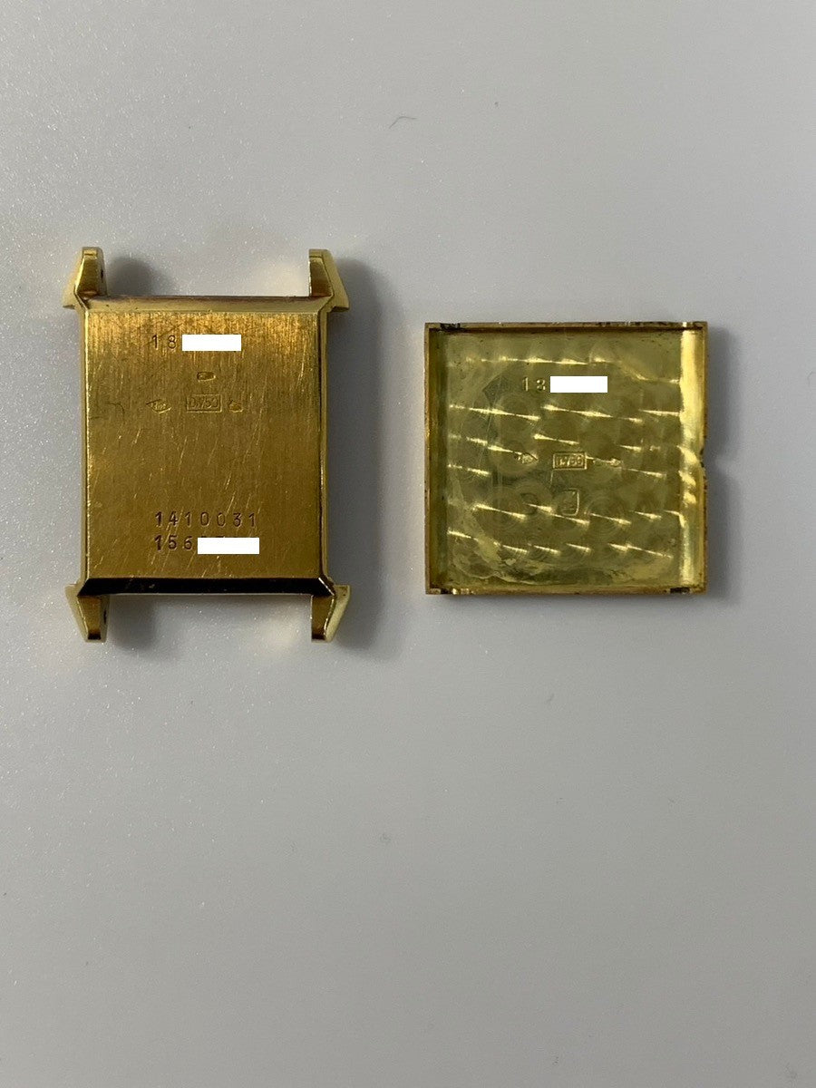 ジャガー・ルクルト レベルソⅡ 1410031 手巻き Cal.- 750 革 純正尾錠(GP) シルバーアラビア文字盤 1980年代製 オーバーホール済み