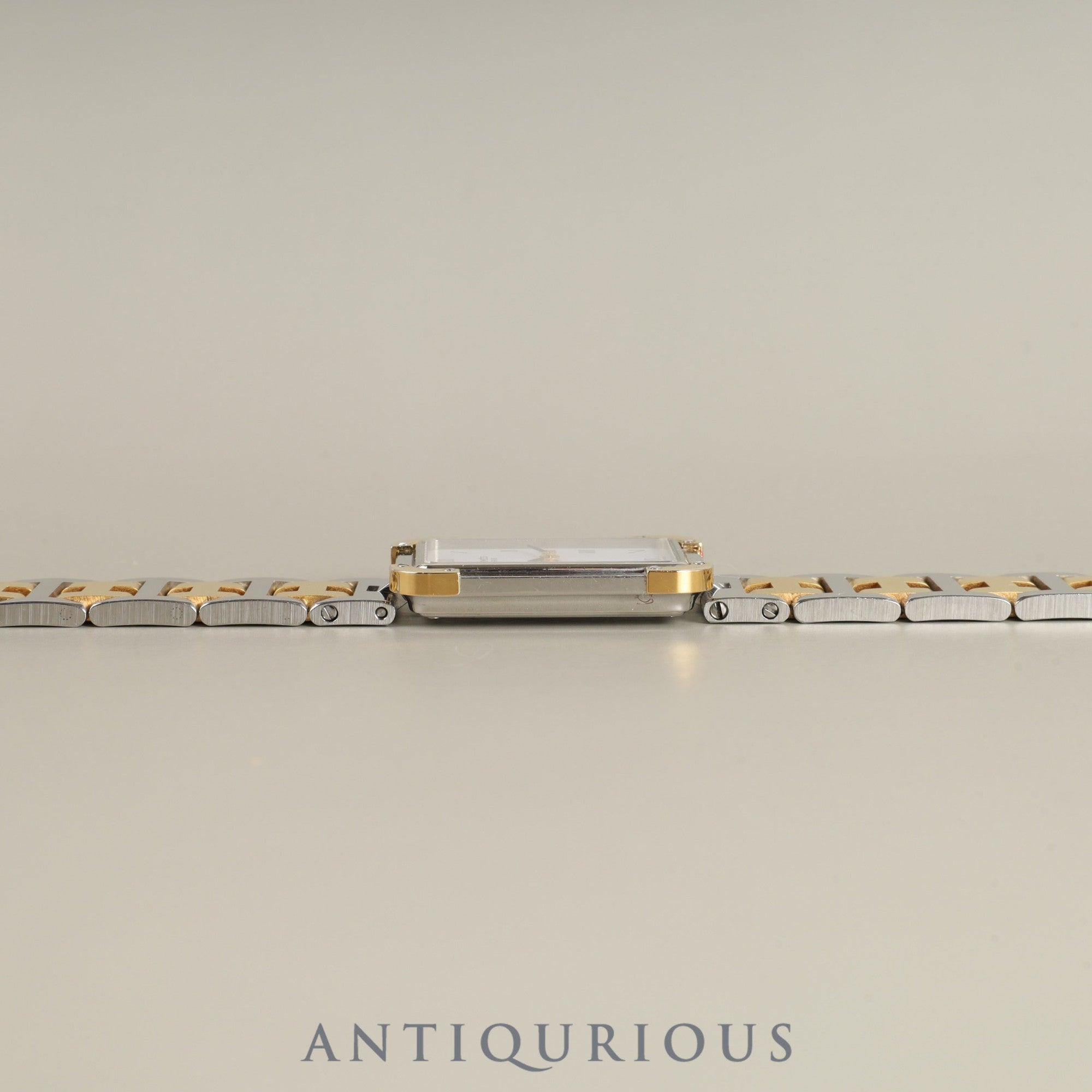 エルメス クロアジュール CR1.240 クォーツ Cal.976.001 SS/GP SS/GP ホワイト文字盤 オーバーホール済み