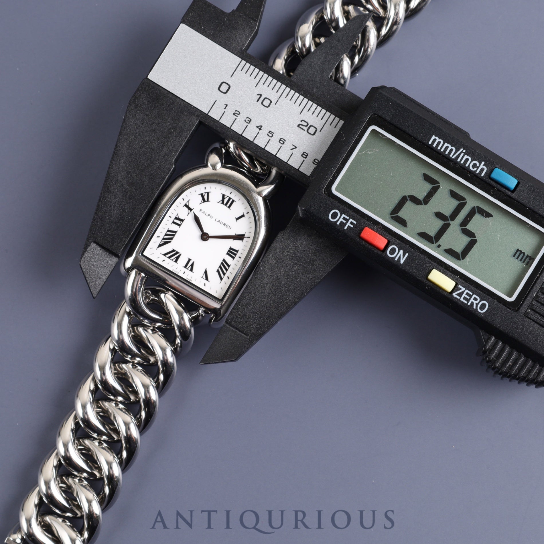 ラルフローレン スティラップ プティ RLR0040000 / K00400 クォーツ SS SS ホワイトローマン文字盤 保護袋