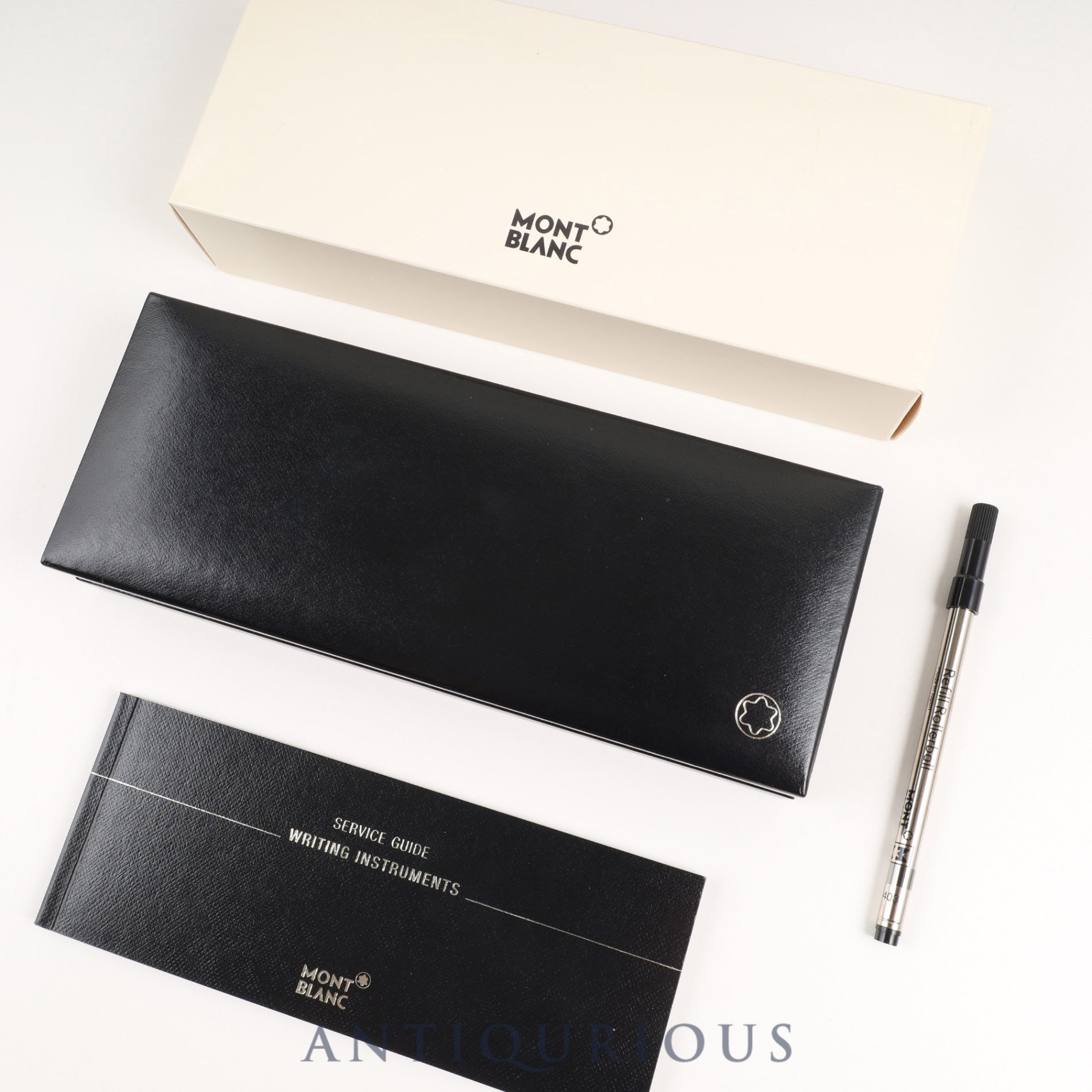 モンブラン ボールペン マイスターシュテュック ピックス MB2865 キャップ式 箱 保証書(2015年) 未使用純正リフィル